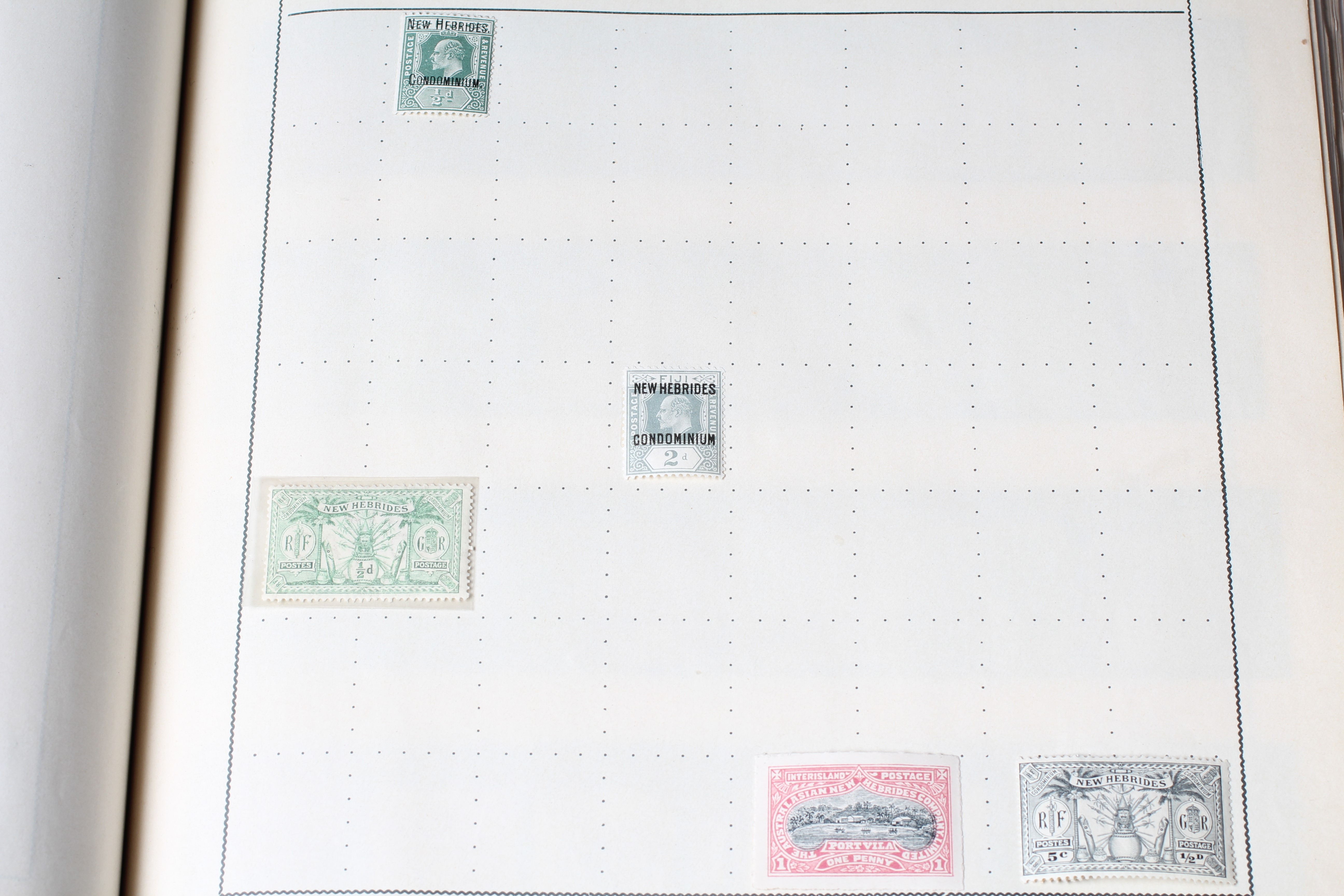 SUPERB EARLY COMMONWEALTH COLLECTION IN ERRINGTON AND MARTIN ALBUM including British Guyana Image