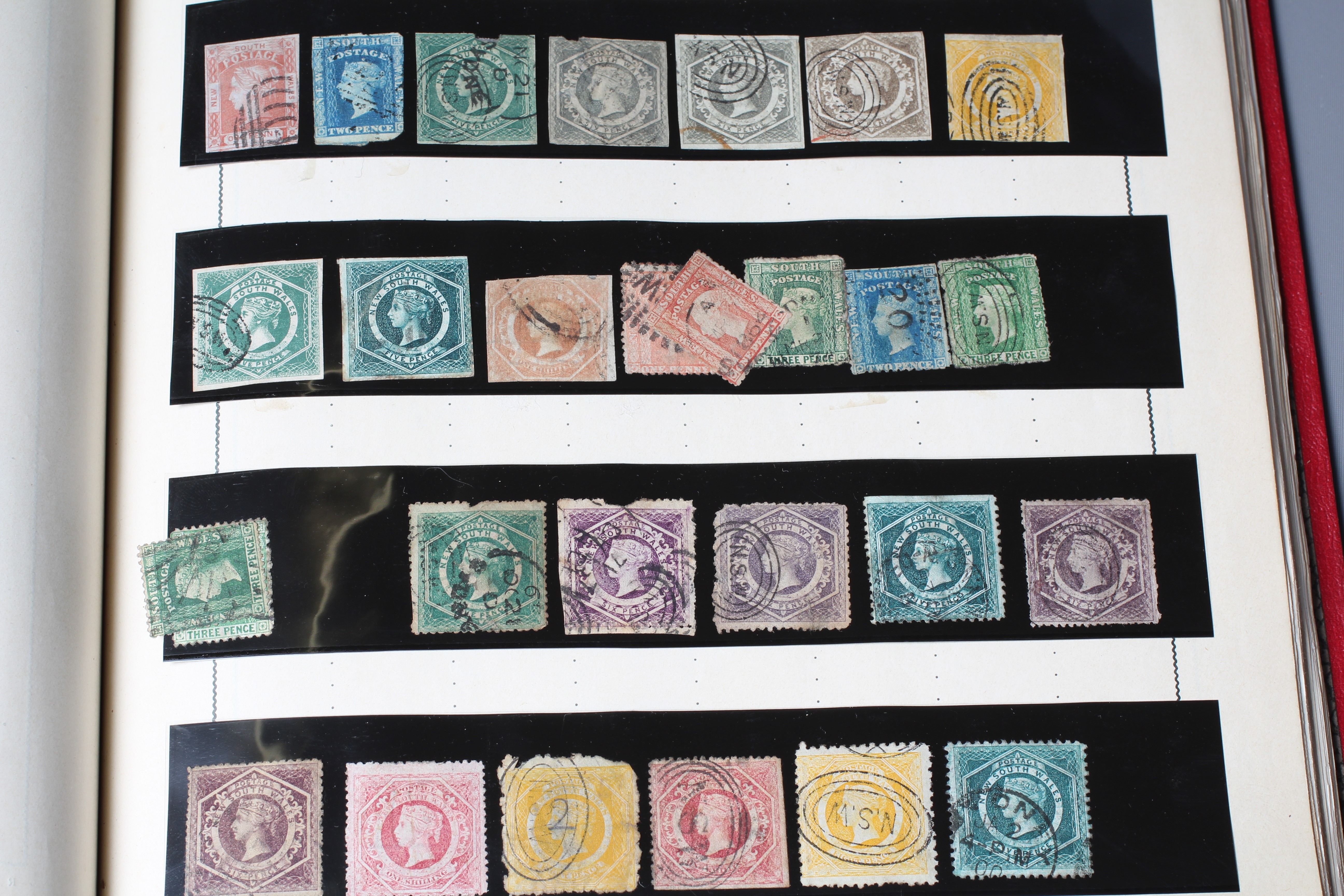 SUPERB EARLY COMMONWEALTH COLLECTION IN ERRINGTON AND MARTIN ALBUM including British Guyana Image