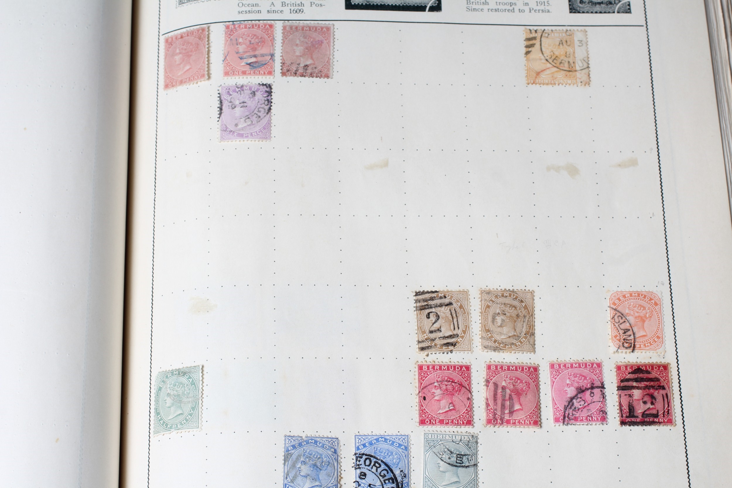 SUPERB EARLY COMMONWEALTH COLLECTION IN ERRINGTON AND MARTIN ALBUM, some very good items including Image