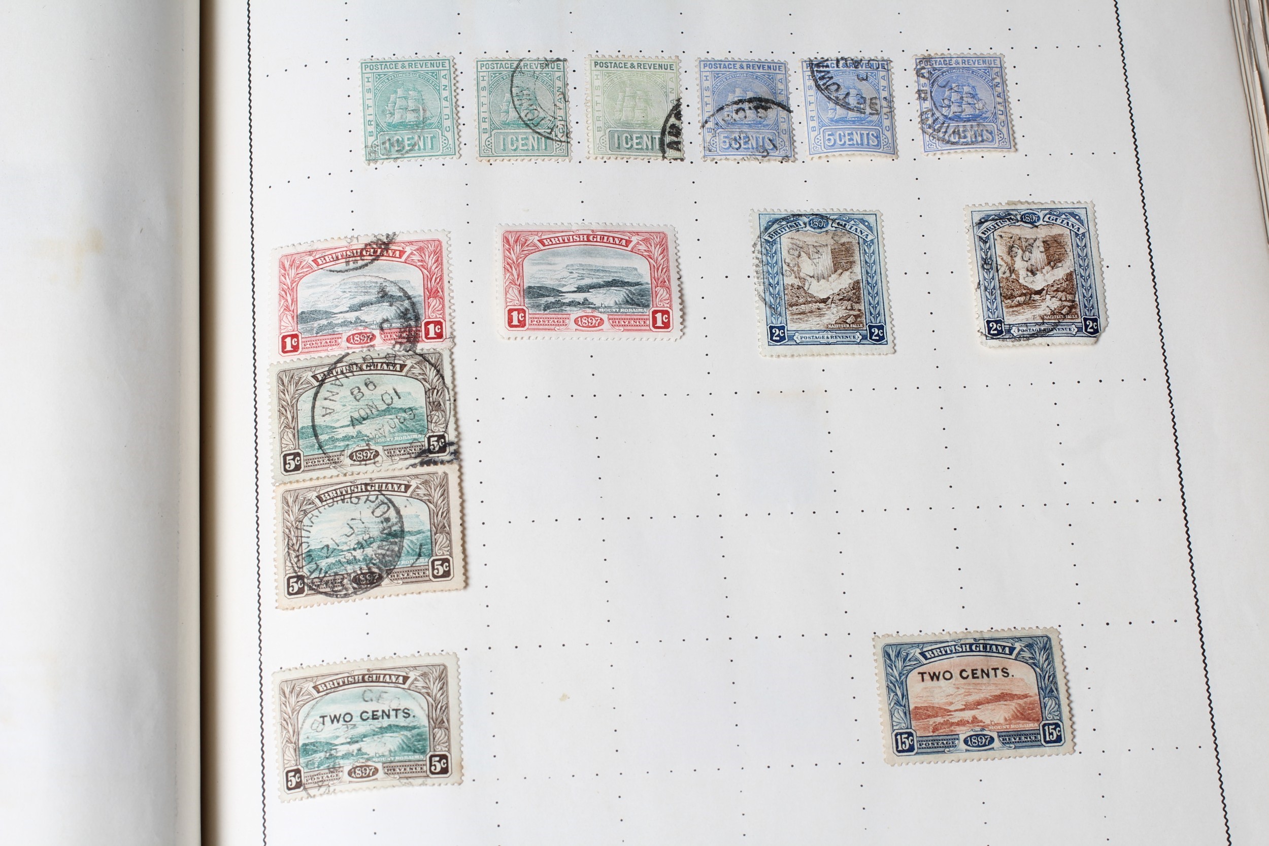 SUPERB EARLY COMMONWEALTH COLLECTION IN ERRINGTON AND MARTIN ALBUM, some very good items including Image