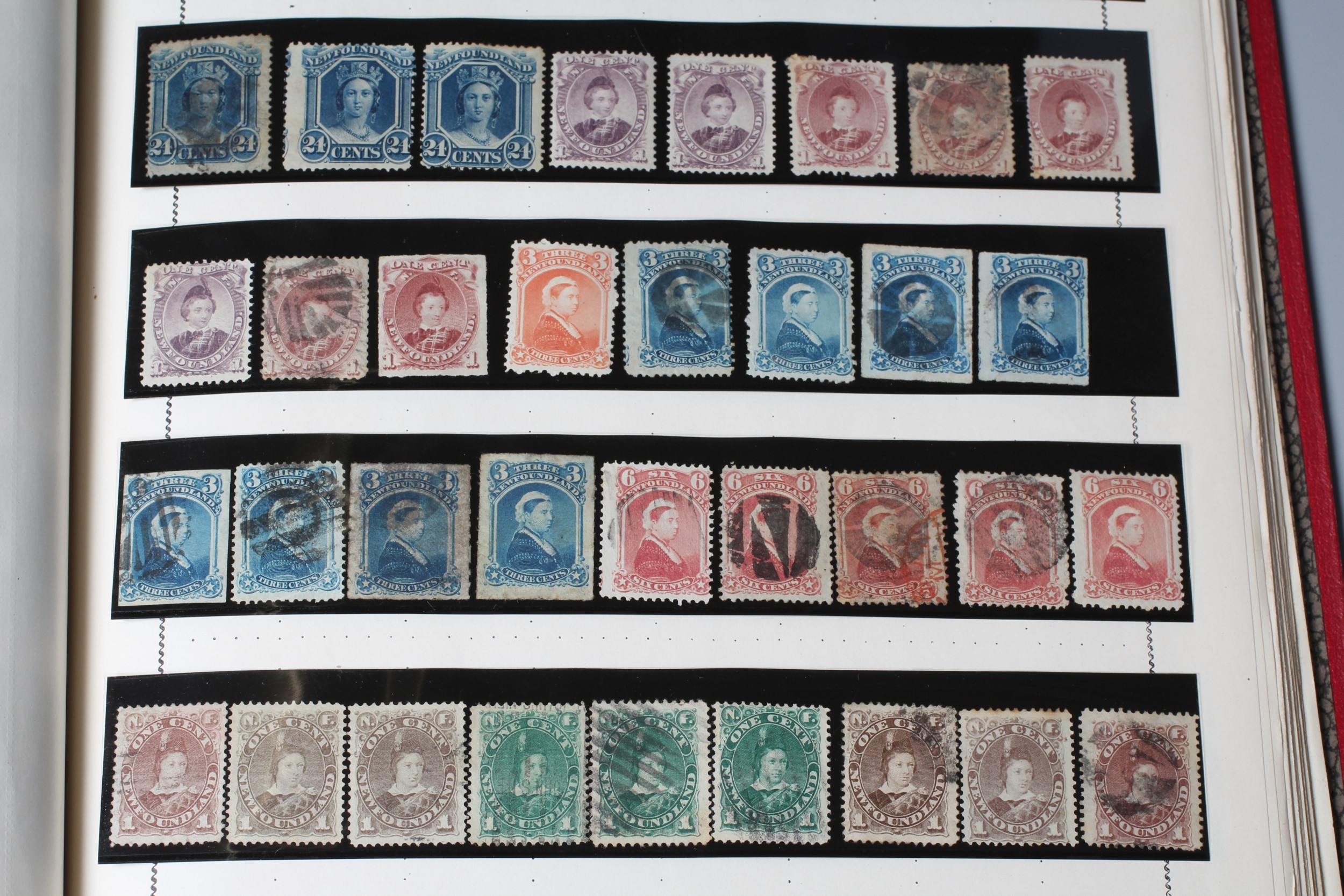 SUPERB EARLY COMMONWEALTH COLLECTION IN ERRINGTON AND MARTIN ALBUM, some very good items including Image