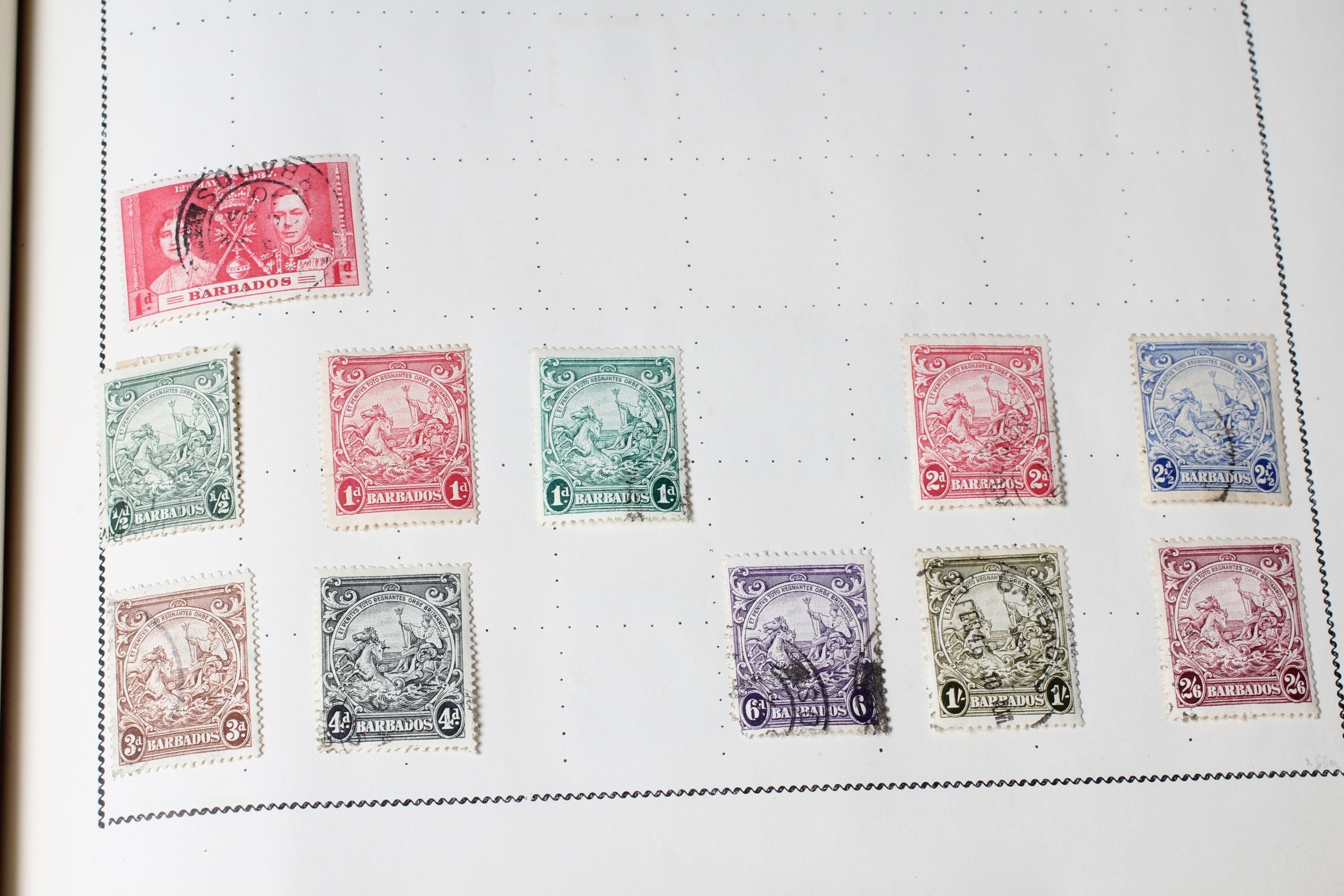 SUPERB EARLY COMMONWEALTH COLLECTION IN ERRINGTON AND MARTIN ALBUM, some very good items including Image