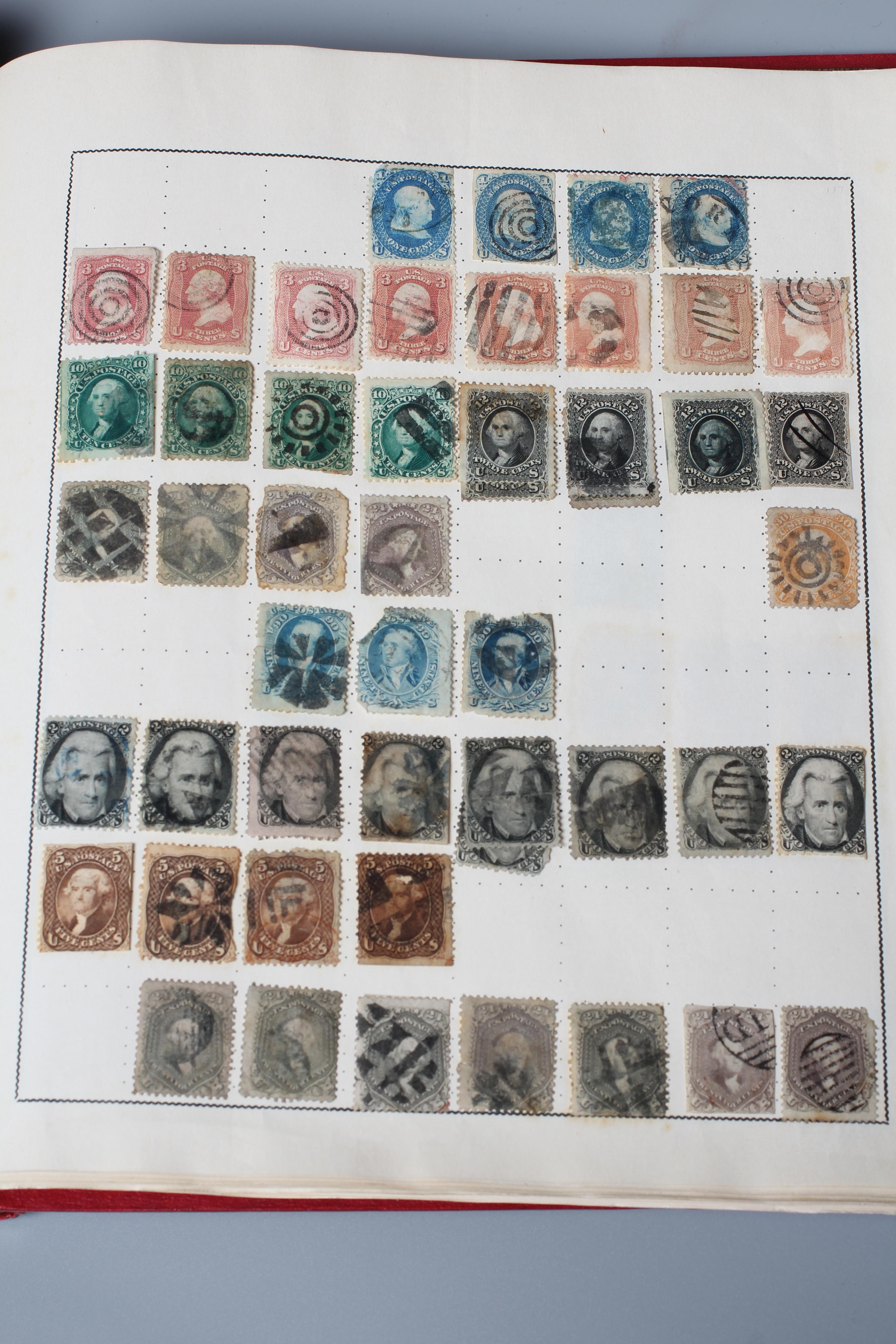 EARLY WORLD COLLECTION OF AMERICAN COUNTRIES including USA, Panama and Uruguay. A good range of 19th Image