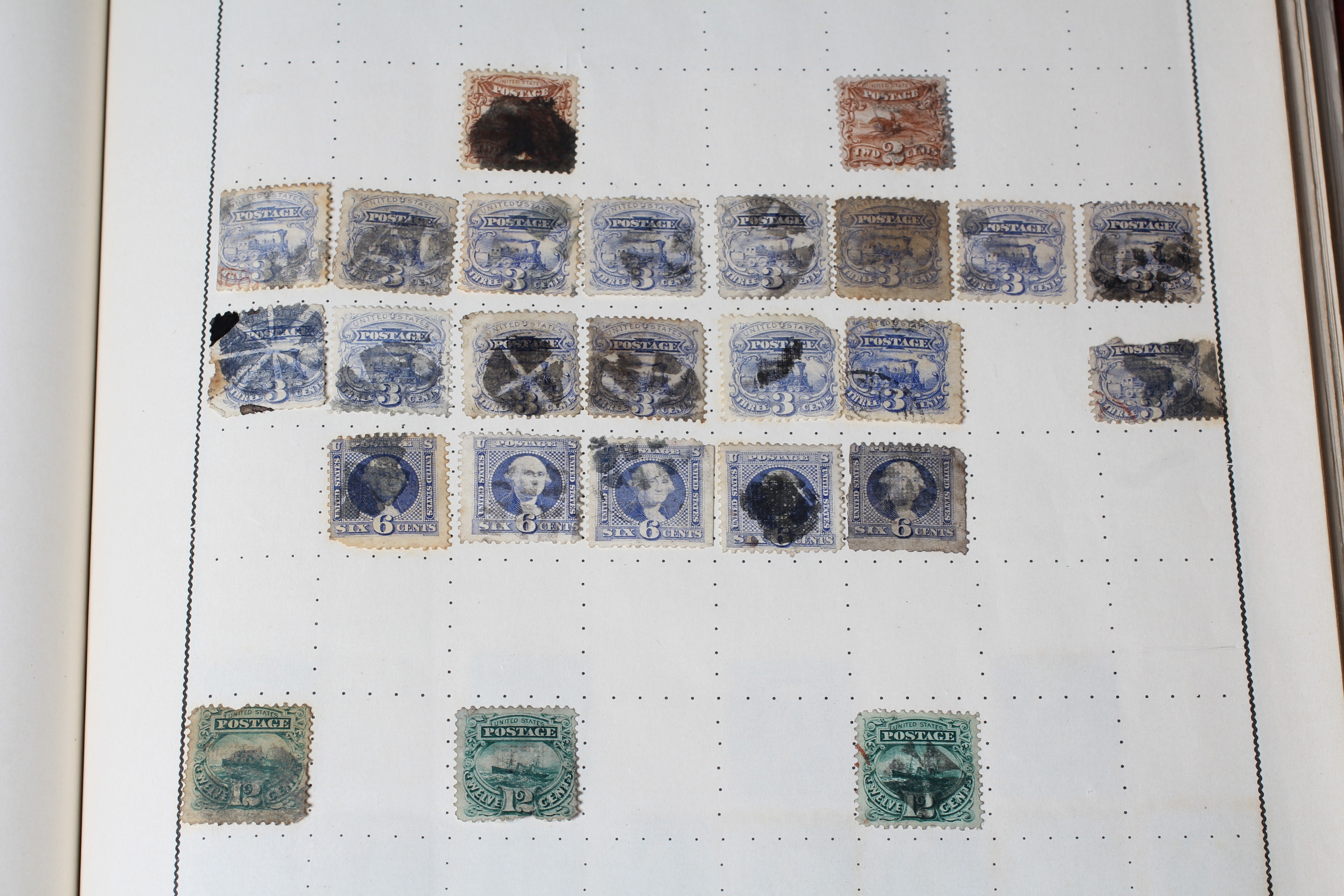 EARLY WORLD COLLECTION OF AMERICAN COUNTRIES including USA, Panama and Uruguay. A good range of 19th Image