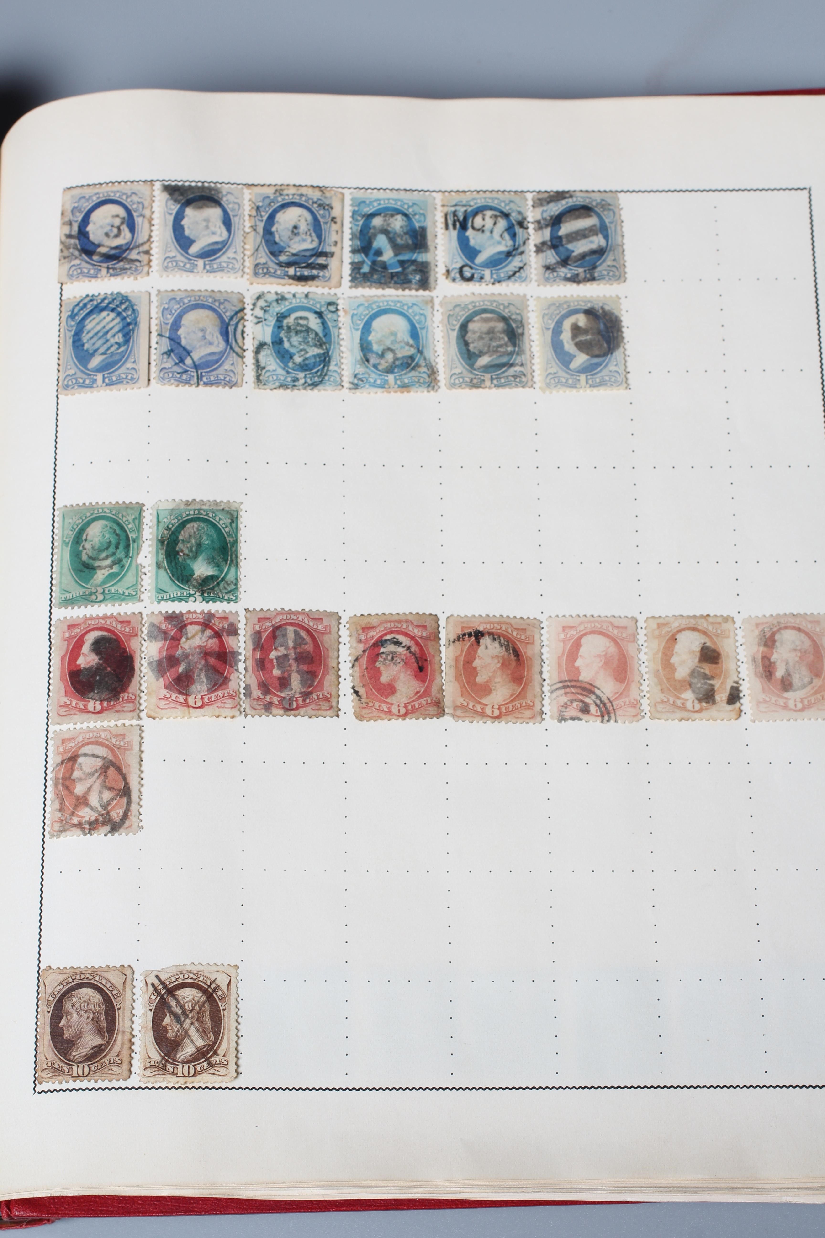 EARLY WORLD COLLECTION OF AMERICAN COUNTRIES including USA, Panama and Uruguay. A good range of 19th Image