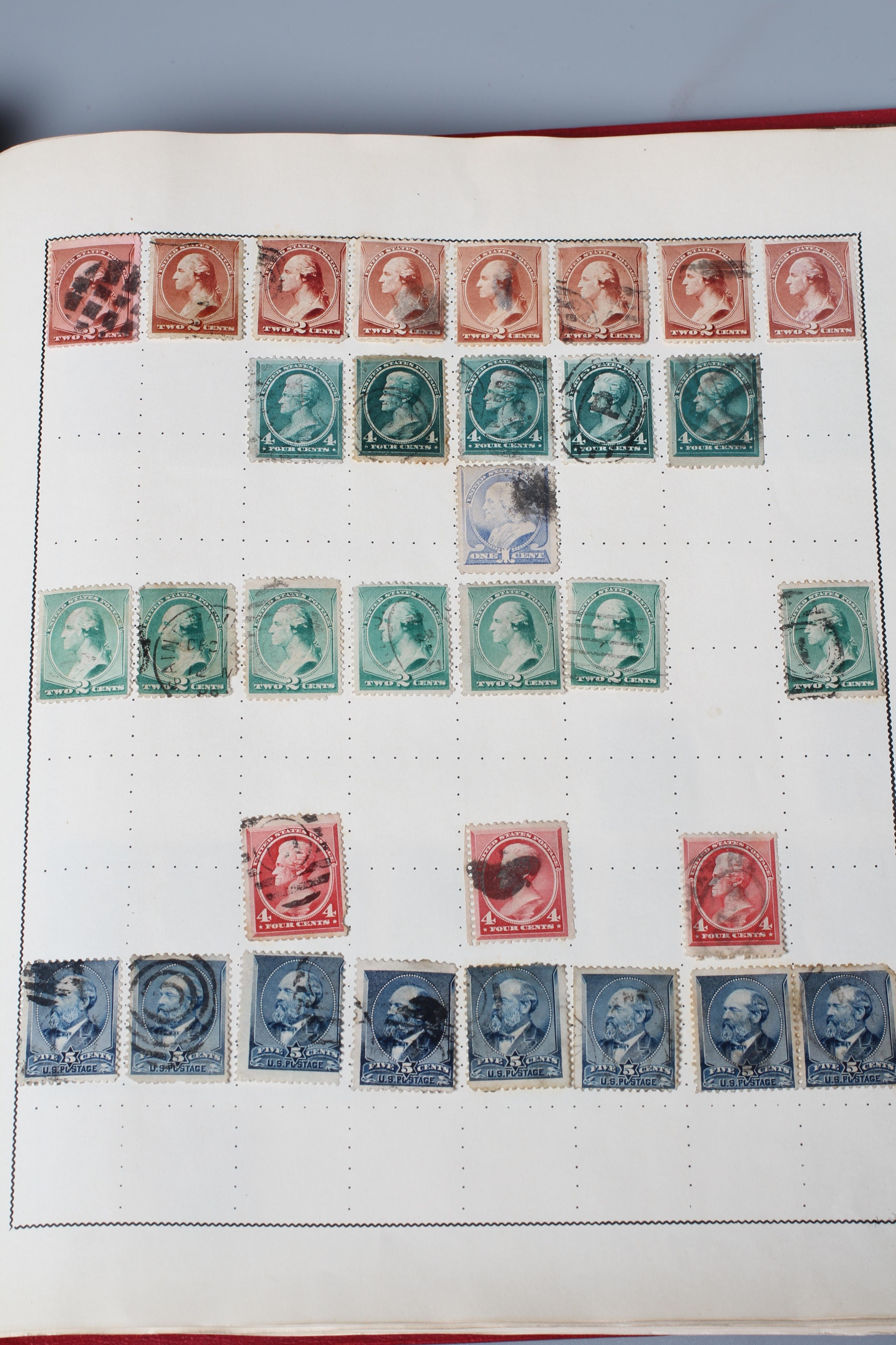 EARLY WORLD COLLECTION OF AMERICAN COUNTRIES including USA, Panama and Uruguay. A good range of 19th Image