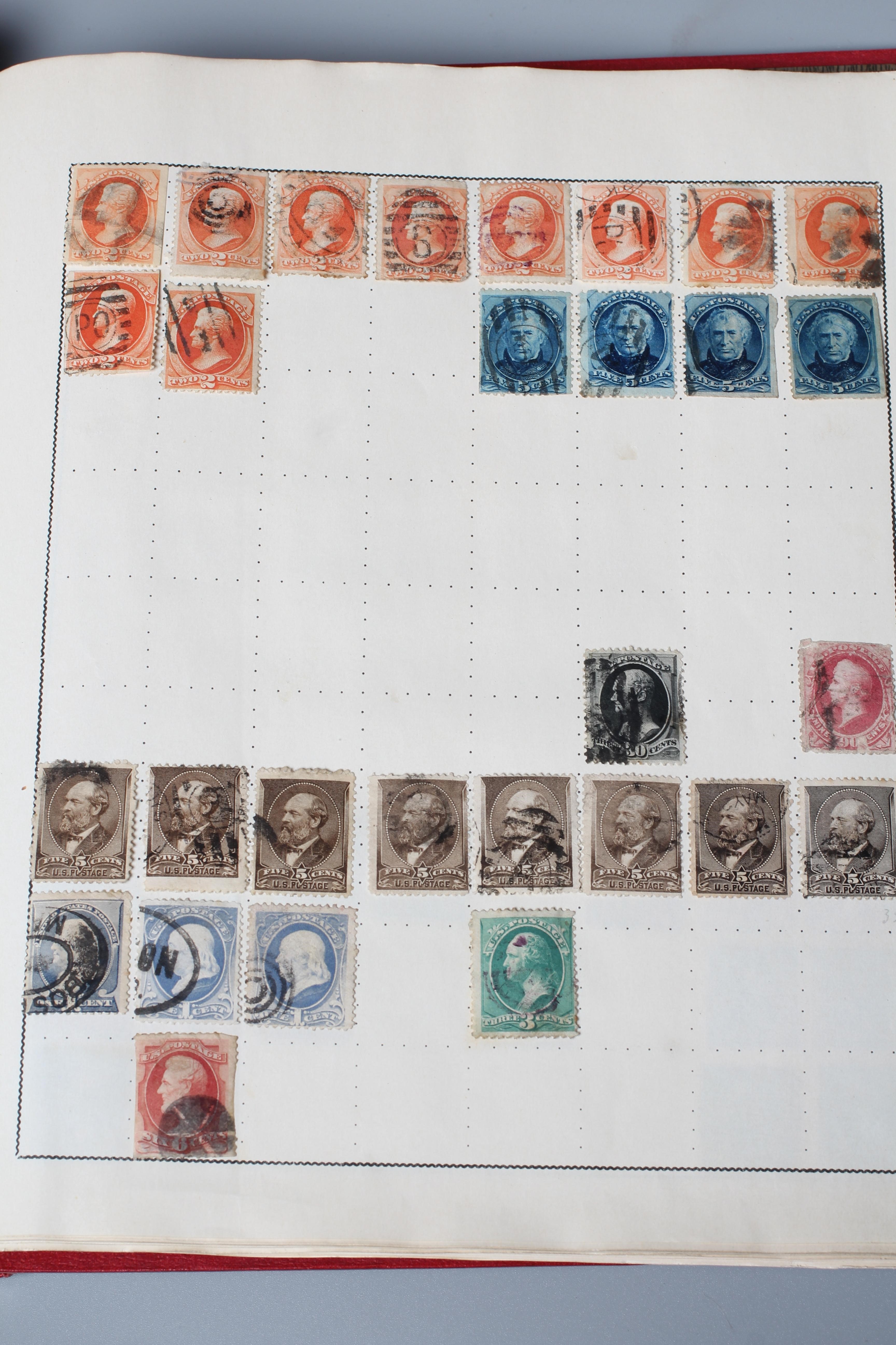 EARLY WORLD COLLECTION OF AMERICAN COUNTRIES including USA, Panama and Uruguay. A good range of 19th Image