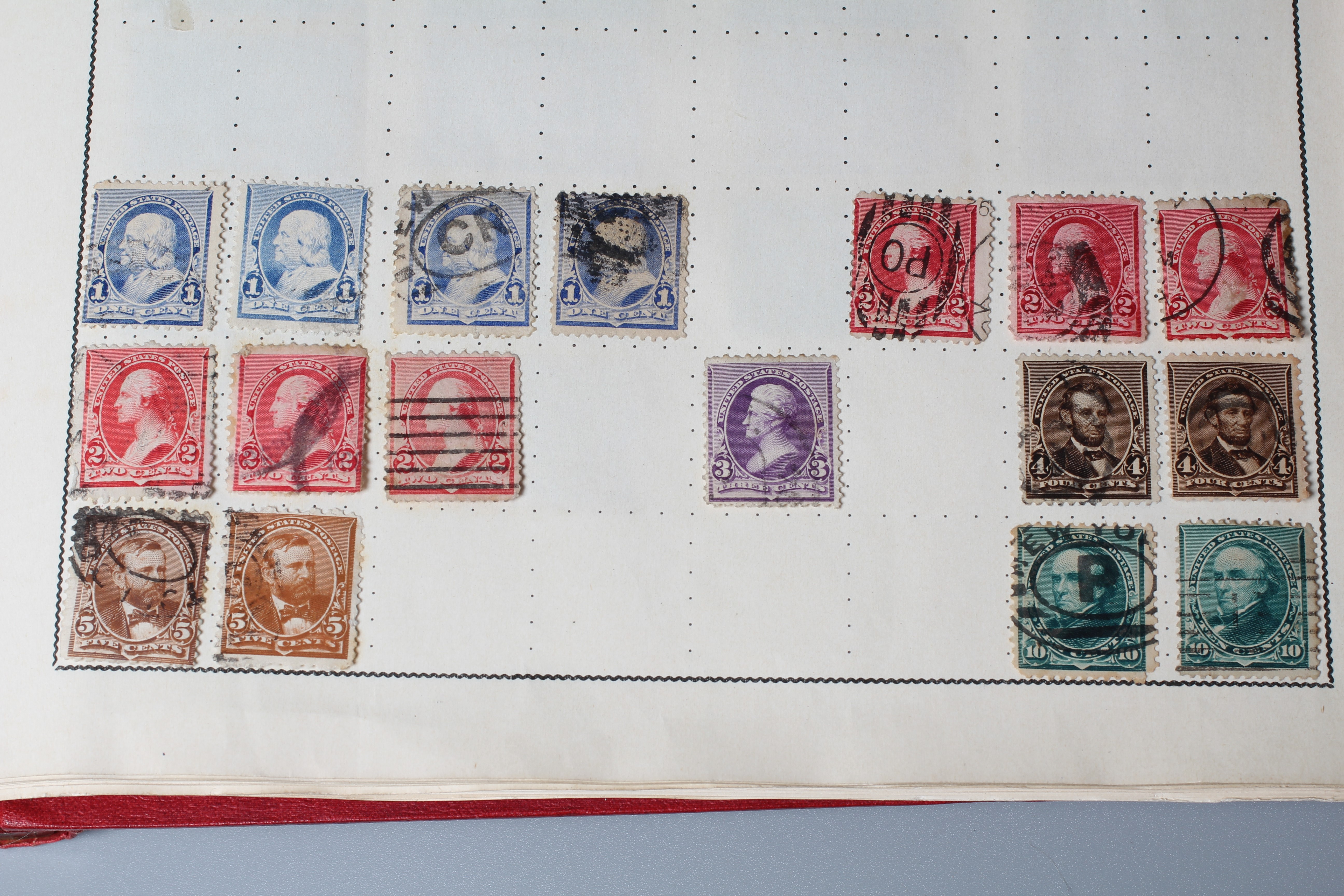 EARLY WORLD COLLECTION OF AMERICAN COUNTRIES including USA, Panama and Uruguay. A good range of 19th Image