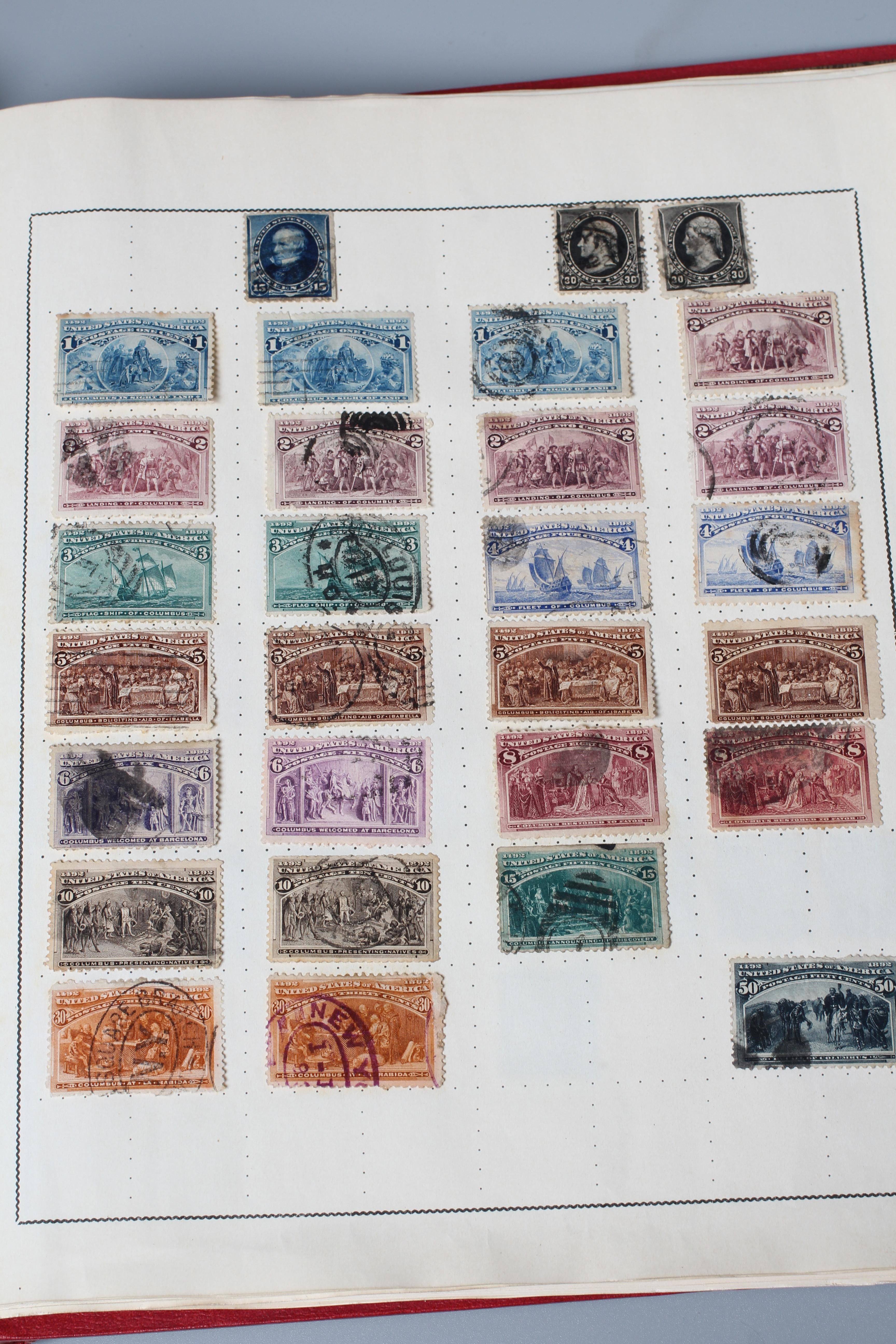 EARLY WORLD COLLECTION OF AMERICAN COUNTRIES including USA, Panama and Uruguay. A good range of 19th Image
