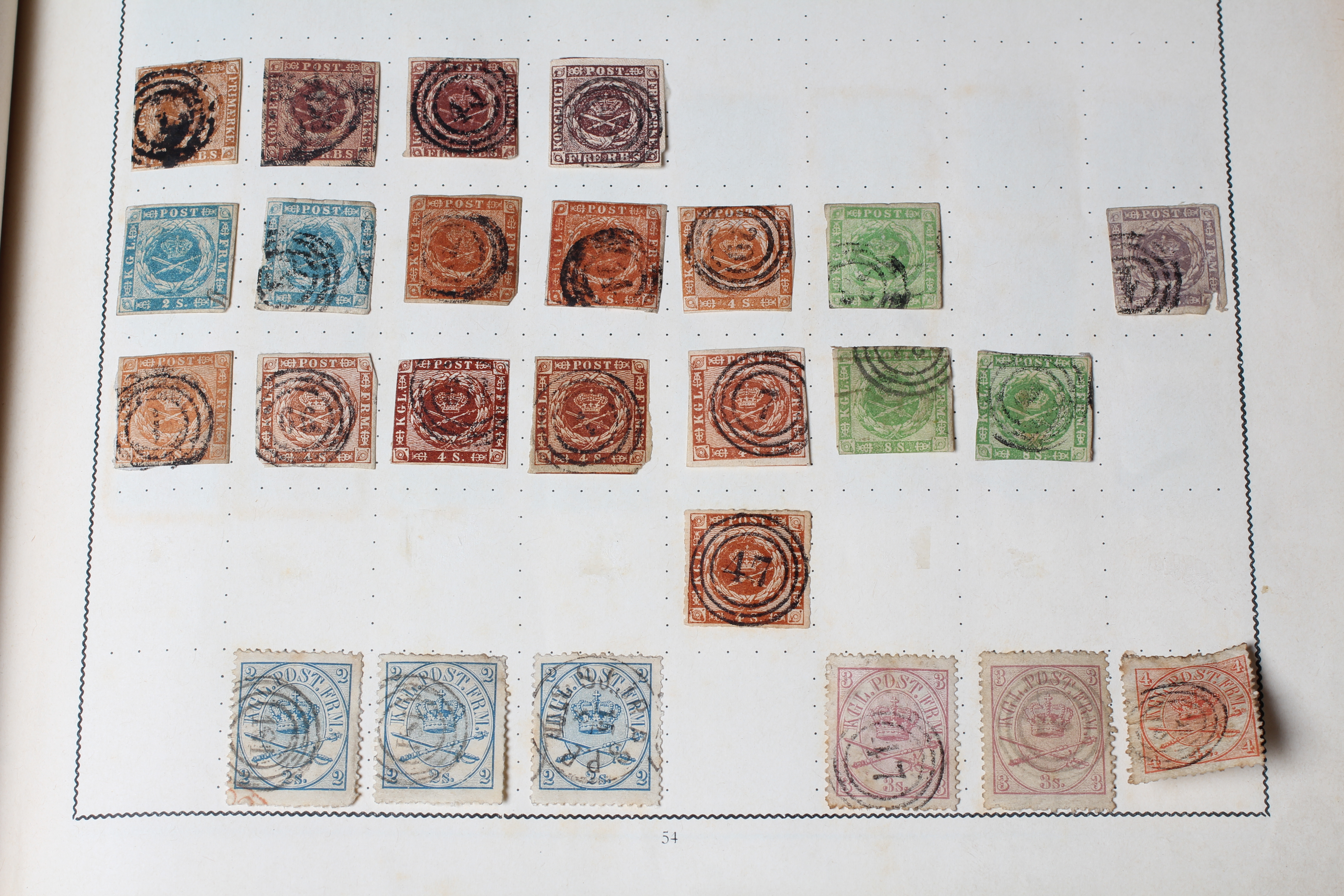 EARLY COLLECTION OF EUROPEAN STAMPS IN ERRINGTON AND MARTIN ALBUM includes a quantity of 19th Image