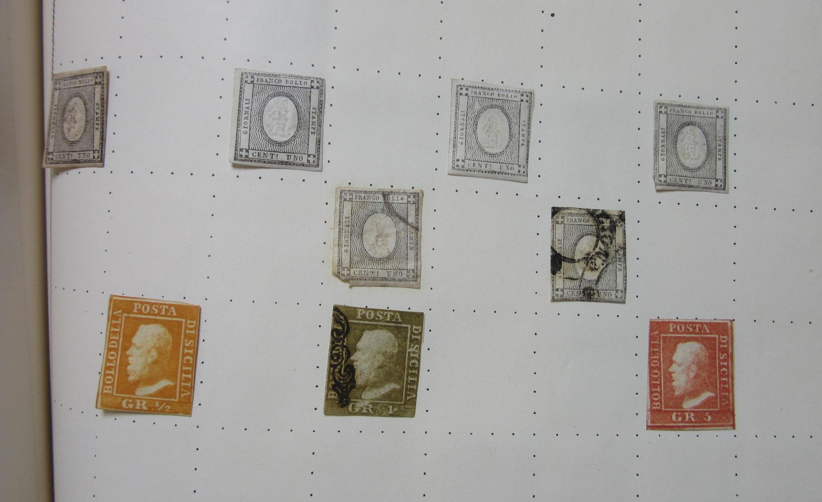 EARLY COLLECTION OF EUROPEAN STAMPS IN ERRINGTON AND MARTIN ALBUM includes a quantity of 19th Image