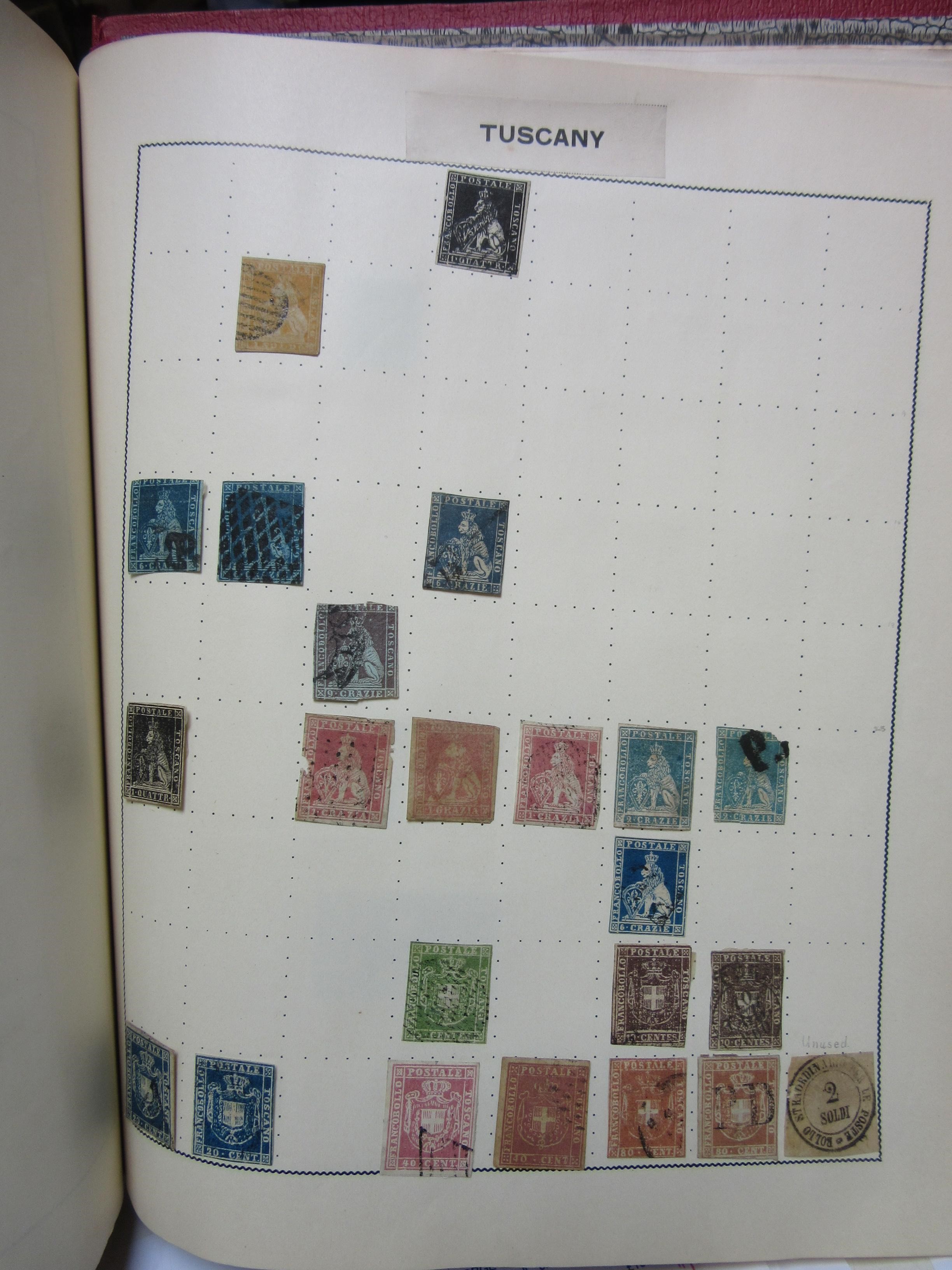 EARLY COLLECTION OF EUROPEAN STAMPS IN ERRINGTON AND MARTIN ALBUM includes a quantity of 19th Image