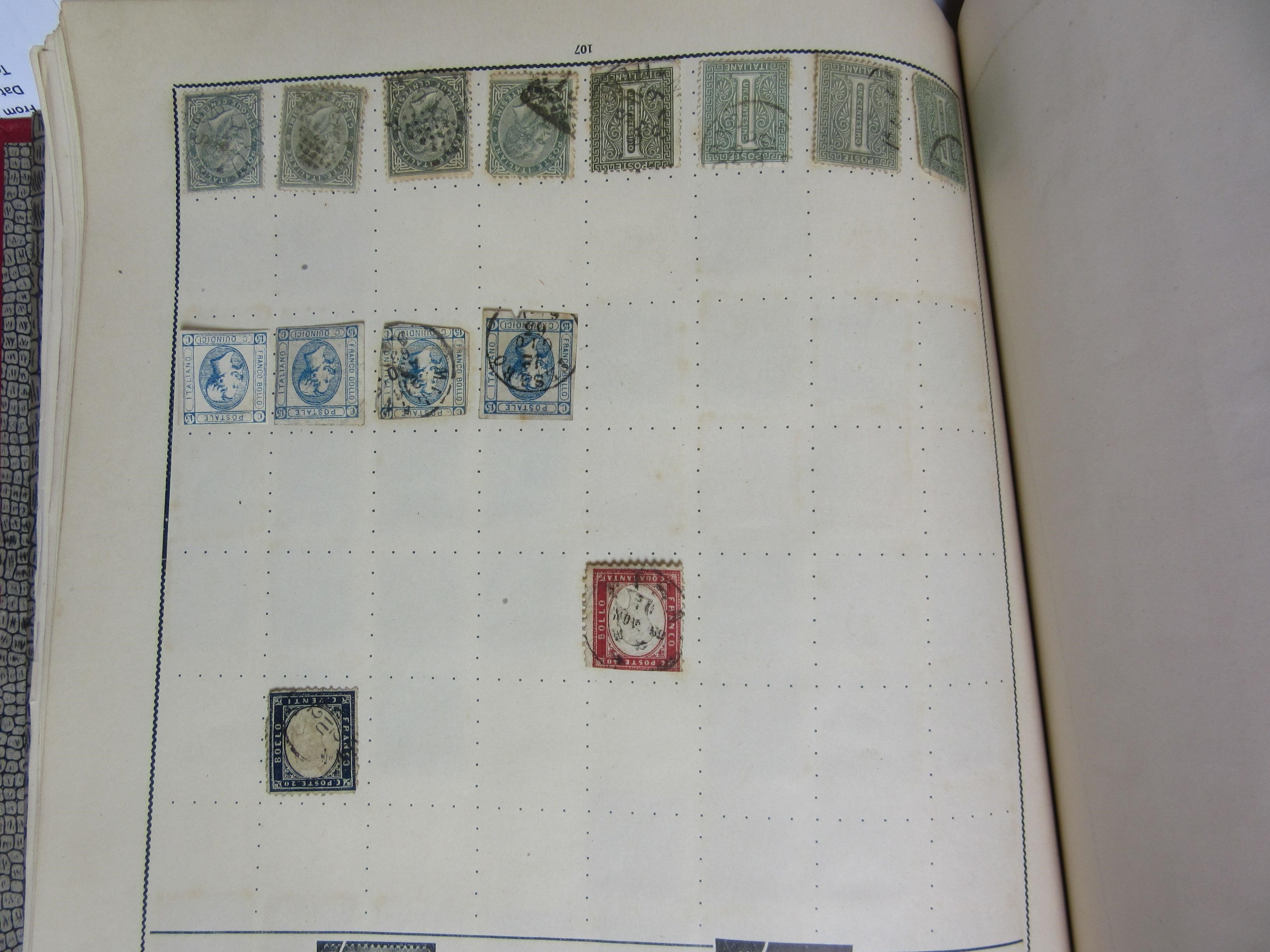 EARLY COLLECTION OF EUROPEAN STAMPS IN ERRINGTON AND MARTIN ALBUM includes a quantity of 19th Image