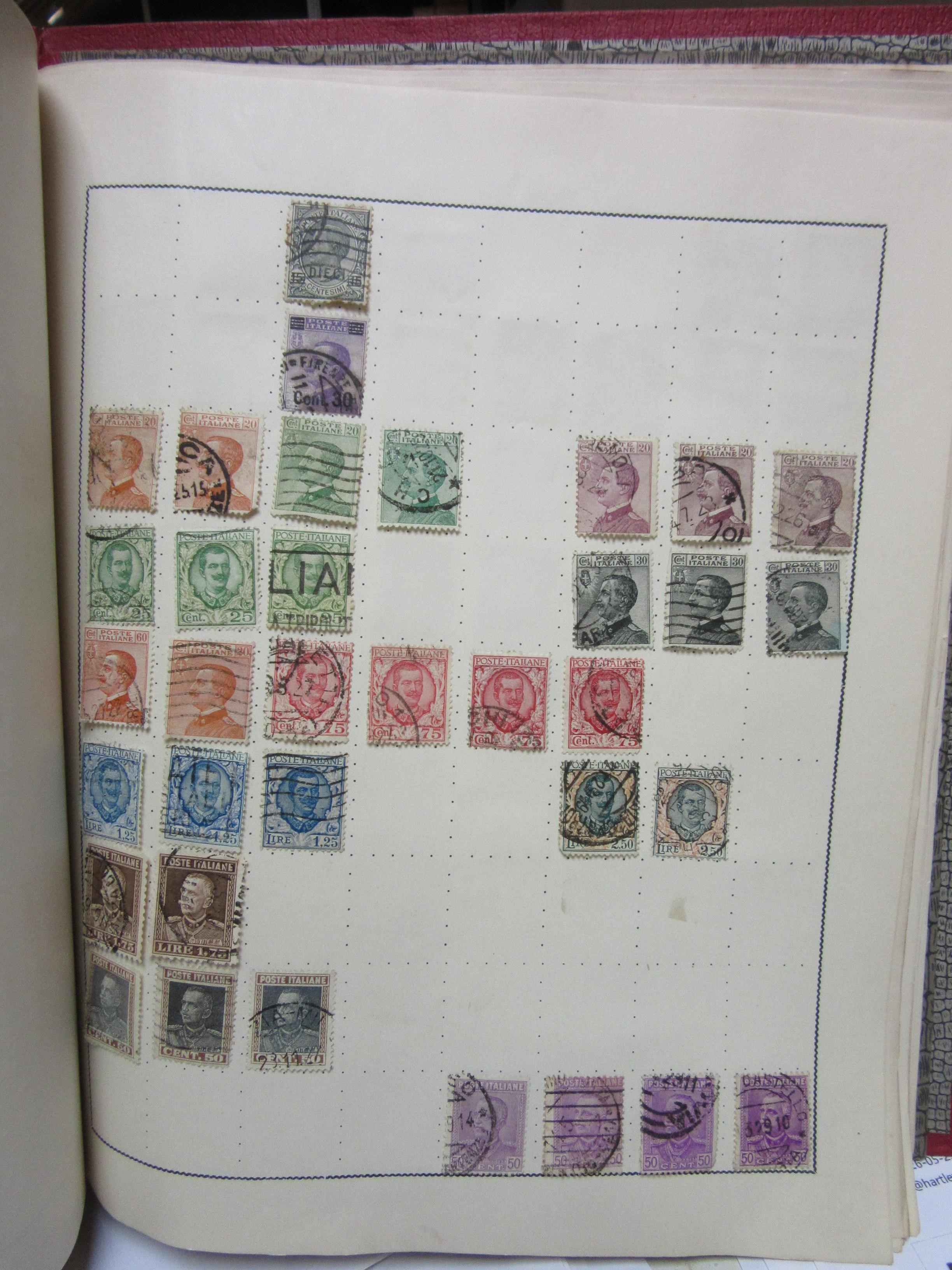 EARLY COLLECTION OF EUROPEAN STAMPS IN ERRINGTON AND MARTIN ALBUM includes a quantity of 19th Image