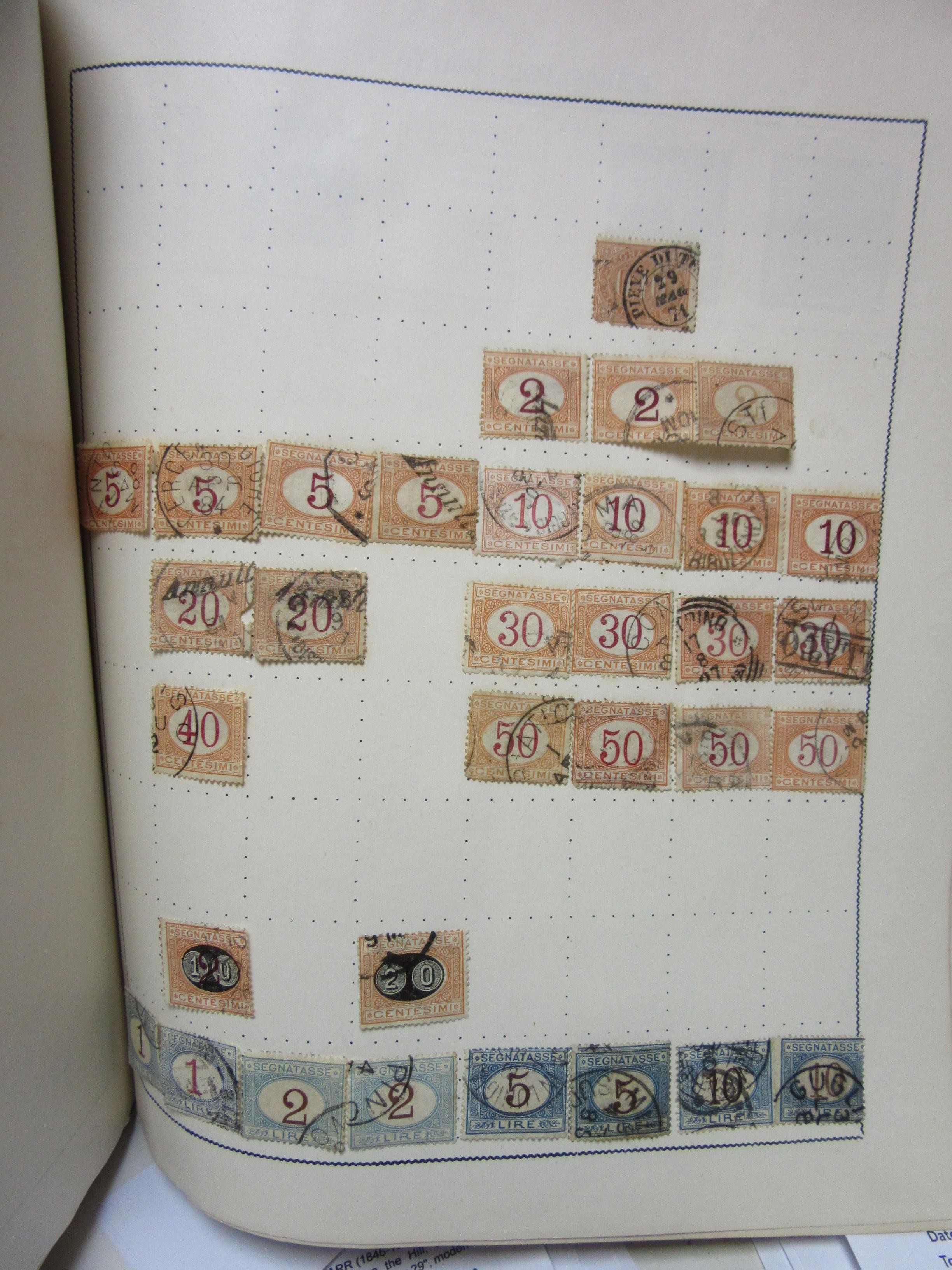 EARLY COLLECTION OF EUROPEAN STAMPS IN ERRINGTON AND MARTIN ALBUM includes a quantity of 19th Image