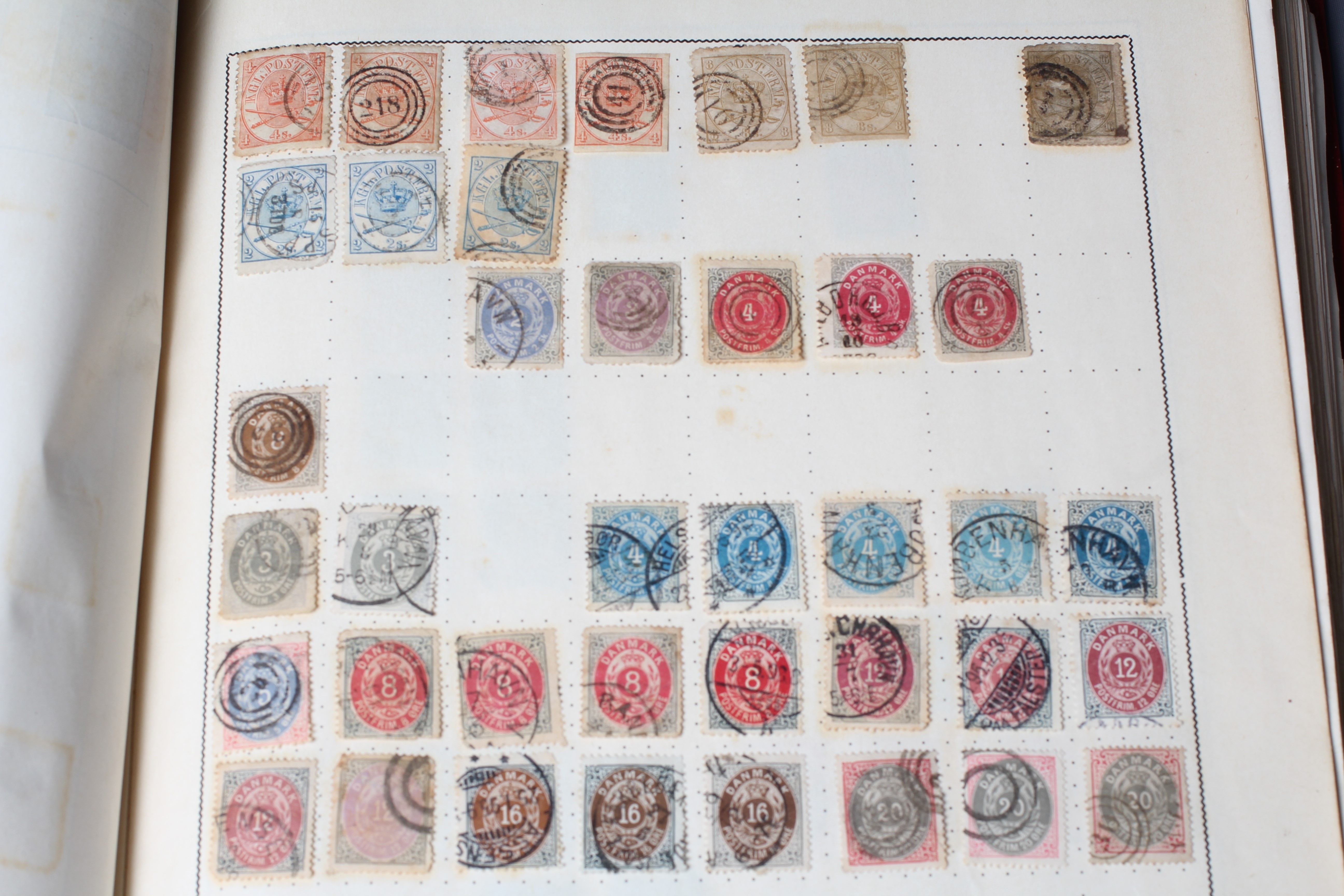 EARLY COLLECTION OF EUROPEAN STAMPS IN ERRINGTON AND MARTIN ALBUM includes a quantity of 19th Image