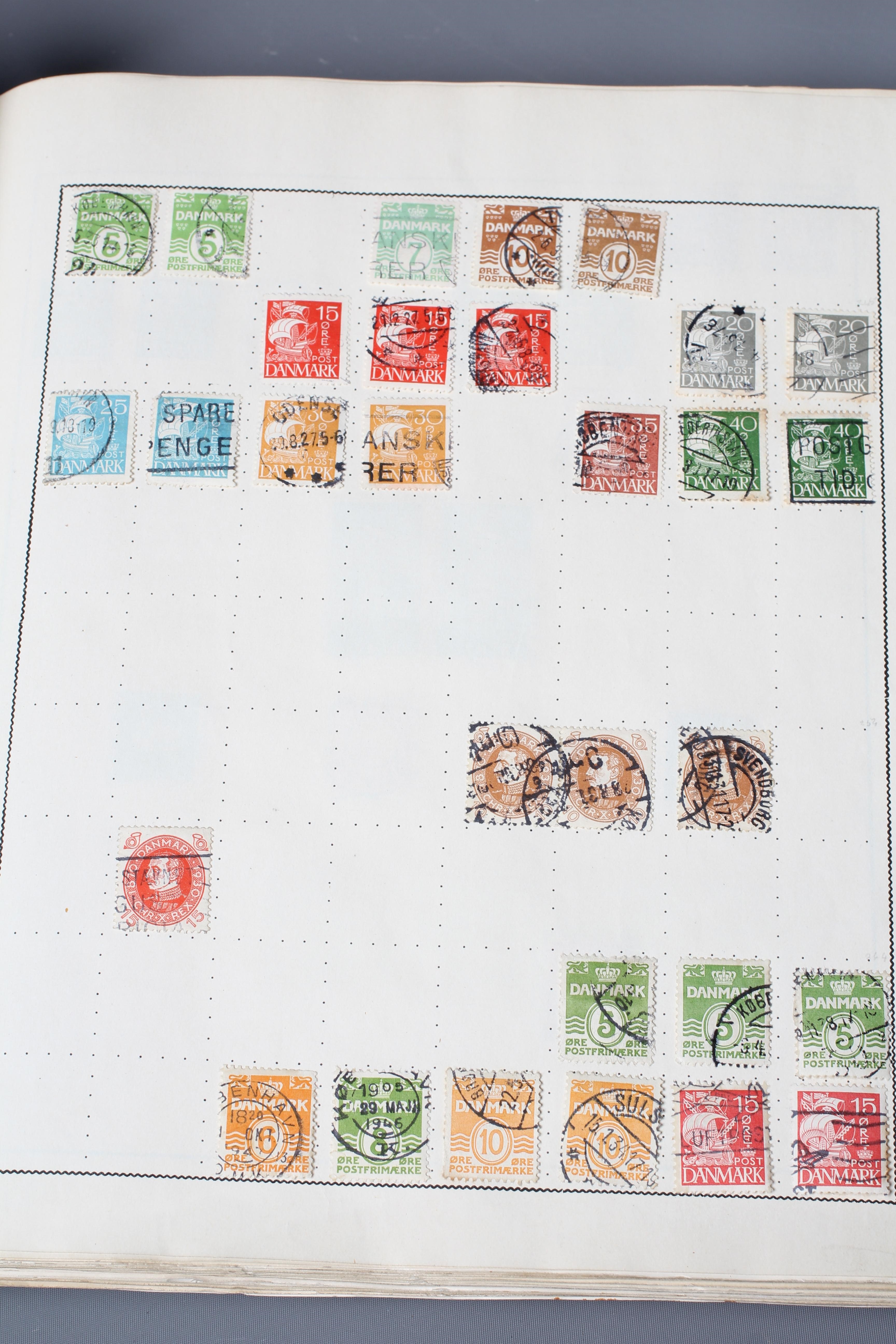 EARLY COLLECTION OF EUROPEAN STAMPS IN ERRINGTON AND MARTIN ALBUM includes a quantity of 19th Image