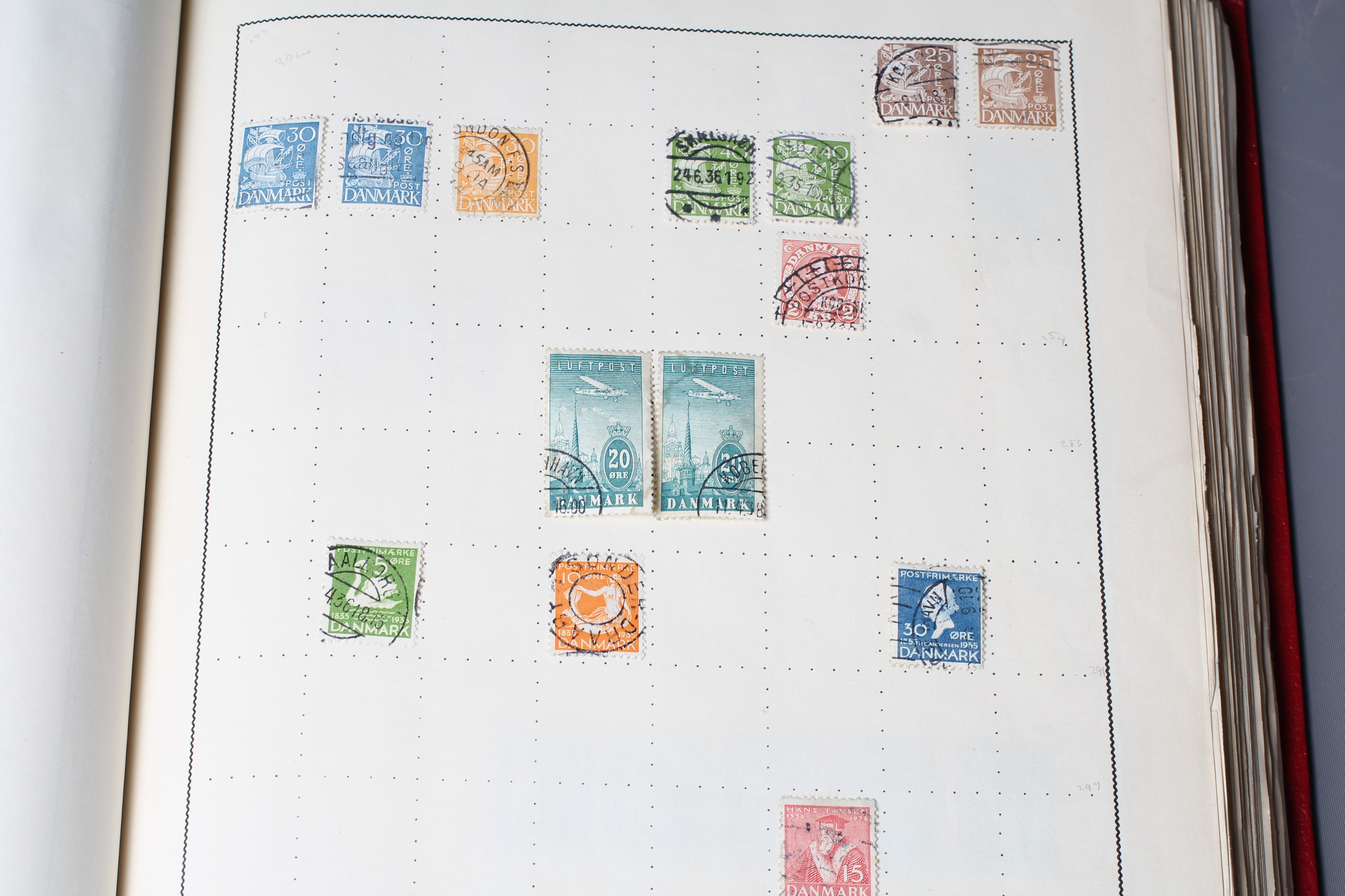 EARLY COLLECTION OF EUROPEAN STAMPS IN ERRINGTON AND MARTIN ALBUM includes a quantity of 19th Image