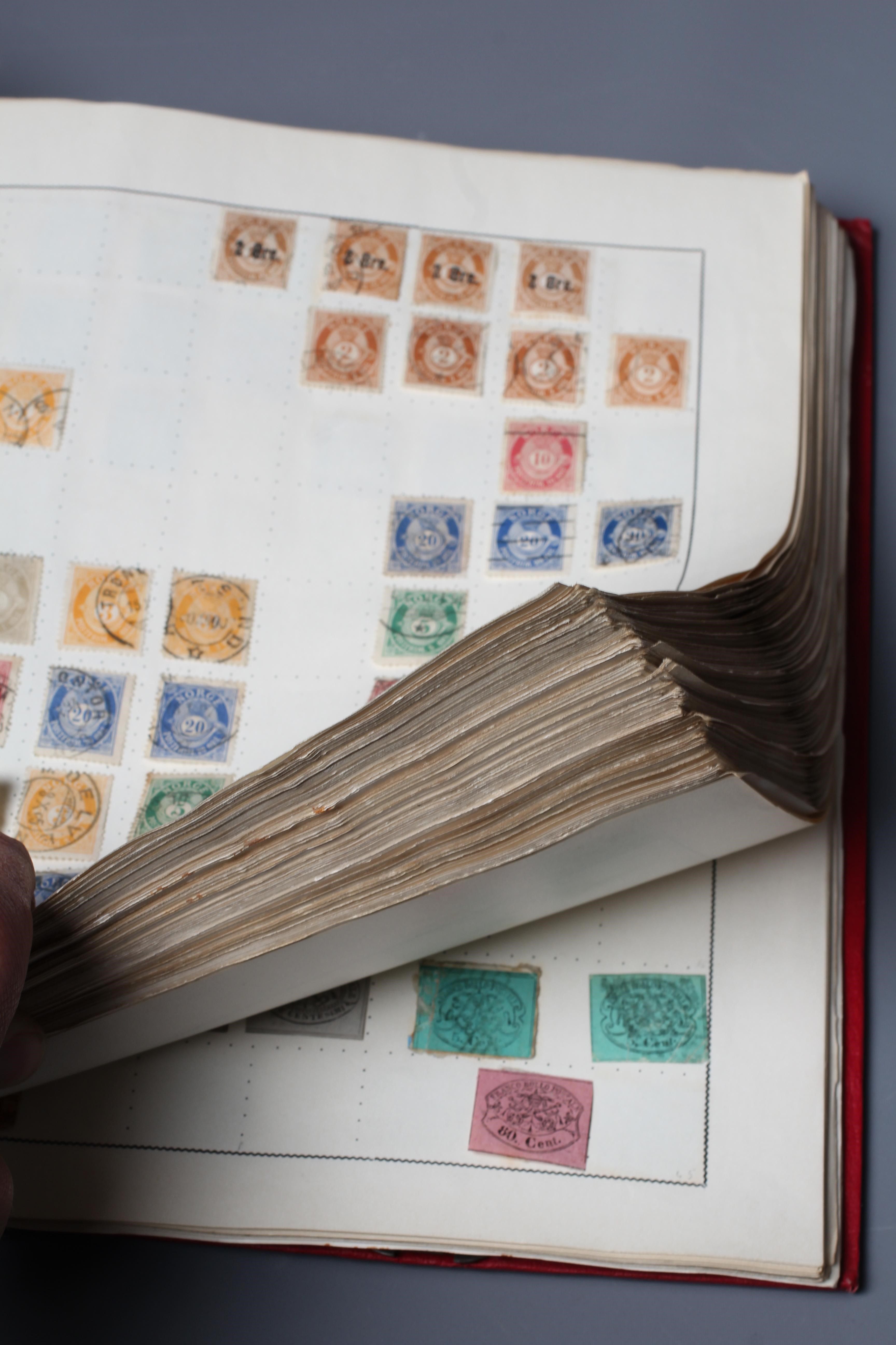 EARLY COLLECTION OF EUROPEAN STAMPS IN ERRINGTON AND MARTIN ALBUM includes a quantity of 19th Image