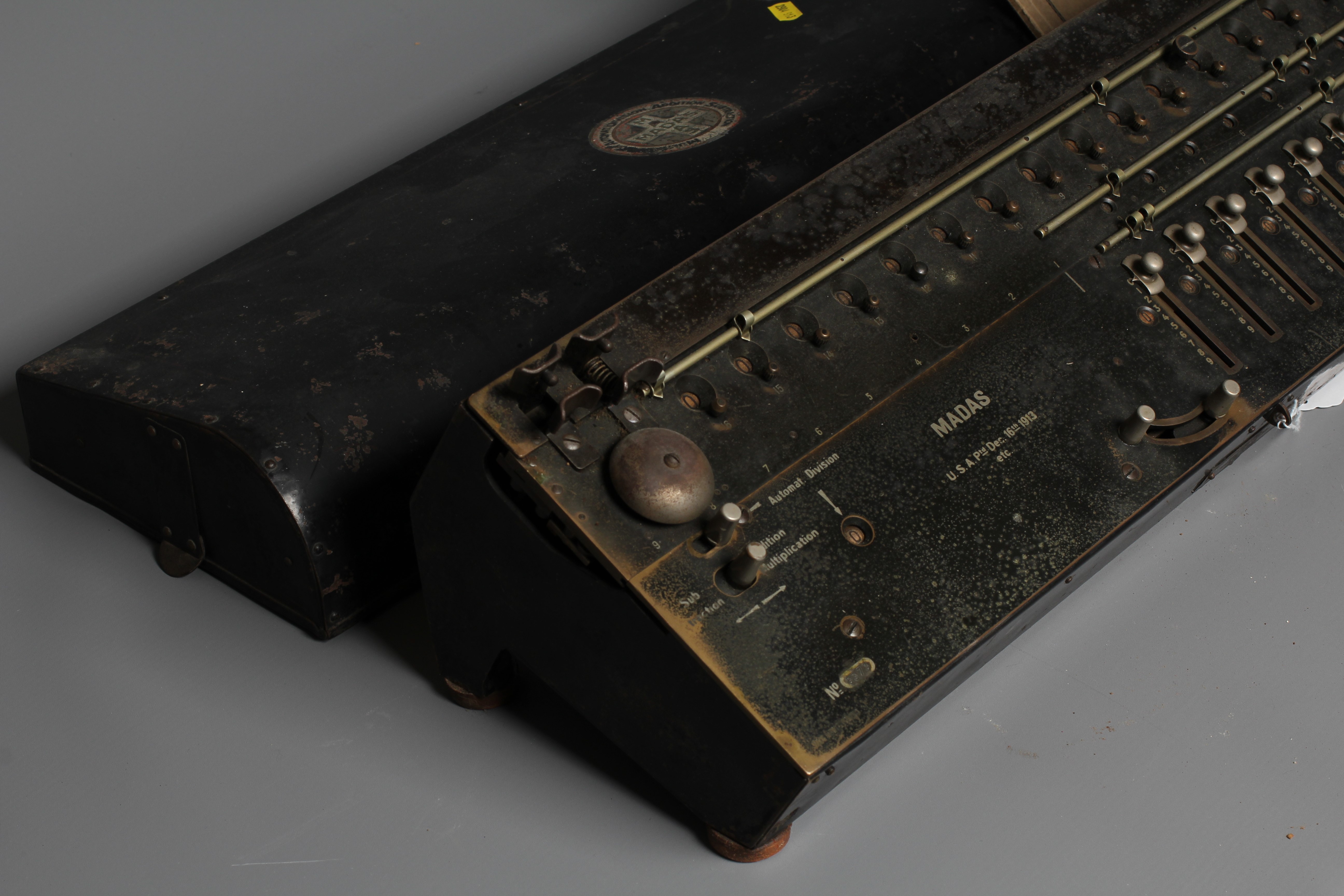 A MADAS CALCULATING MACHINE Image