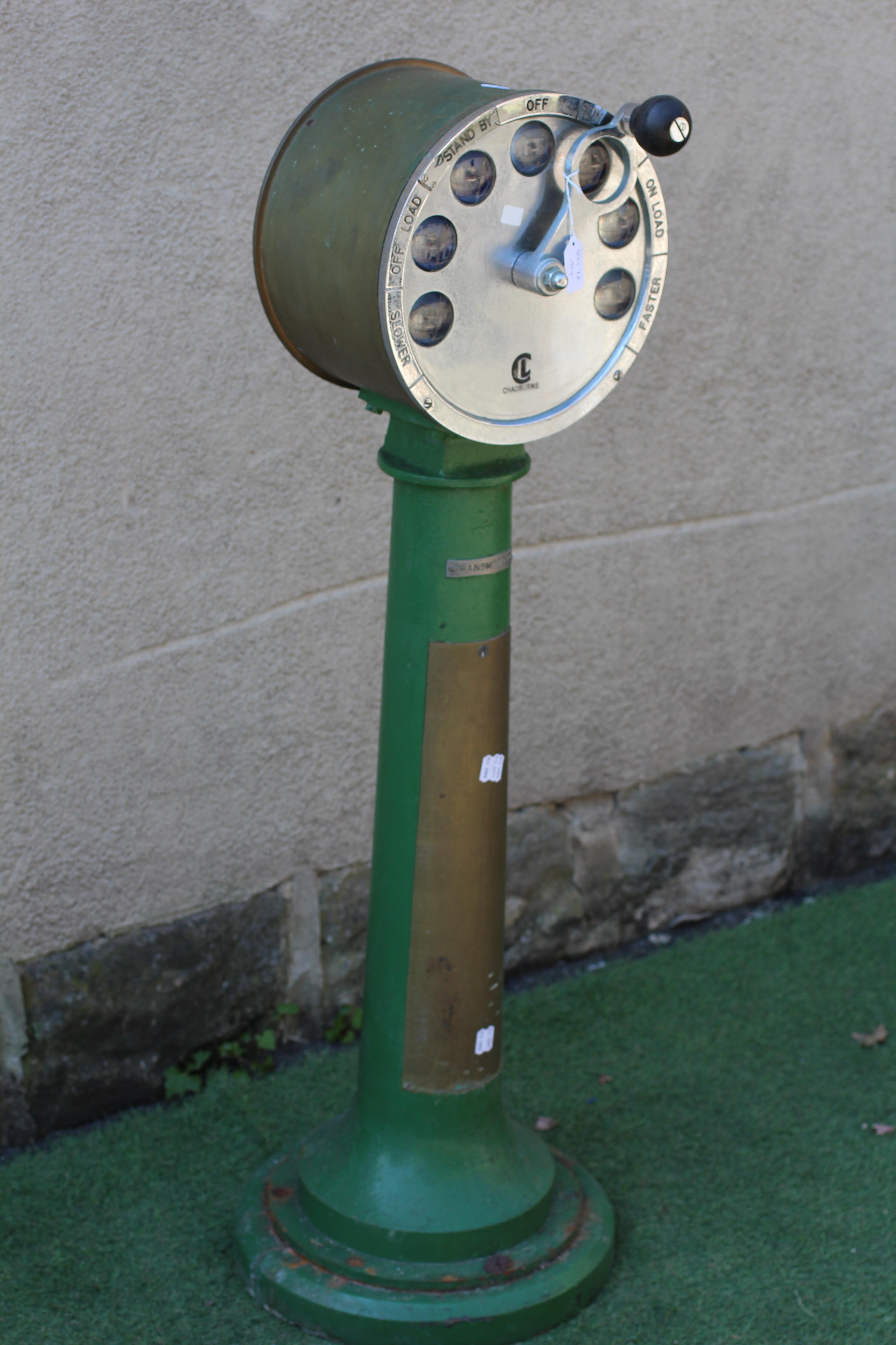 A SHIP'S ENGINE ORDER TELEGRAPH Image