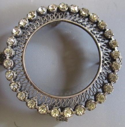 A CRYSTAL BALL, early 20th century, in original silk and velvet lined case, retailed by Two Worlds Image