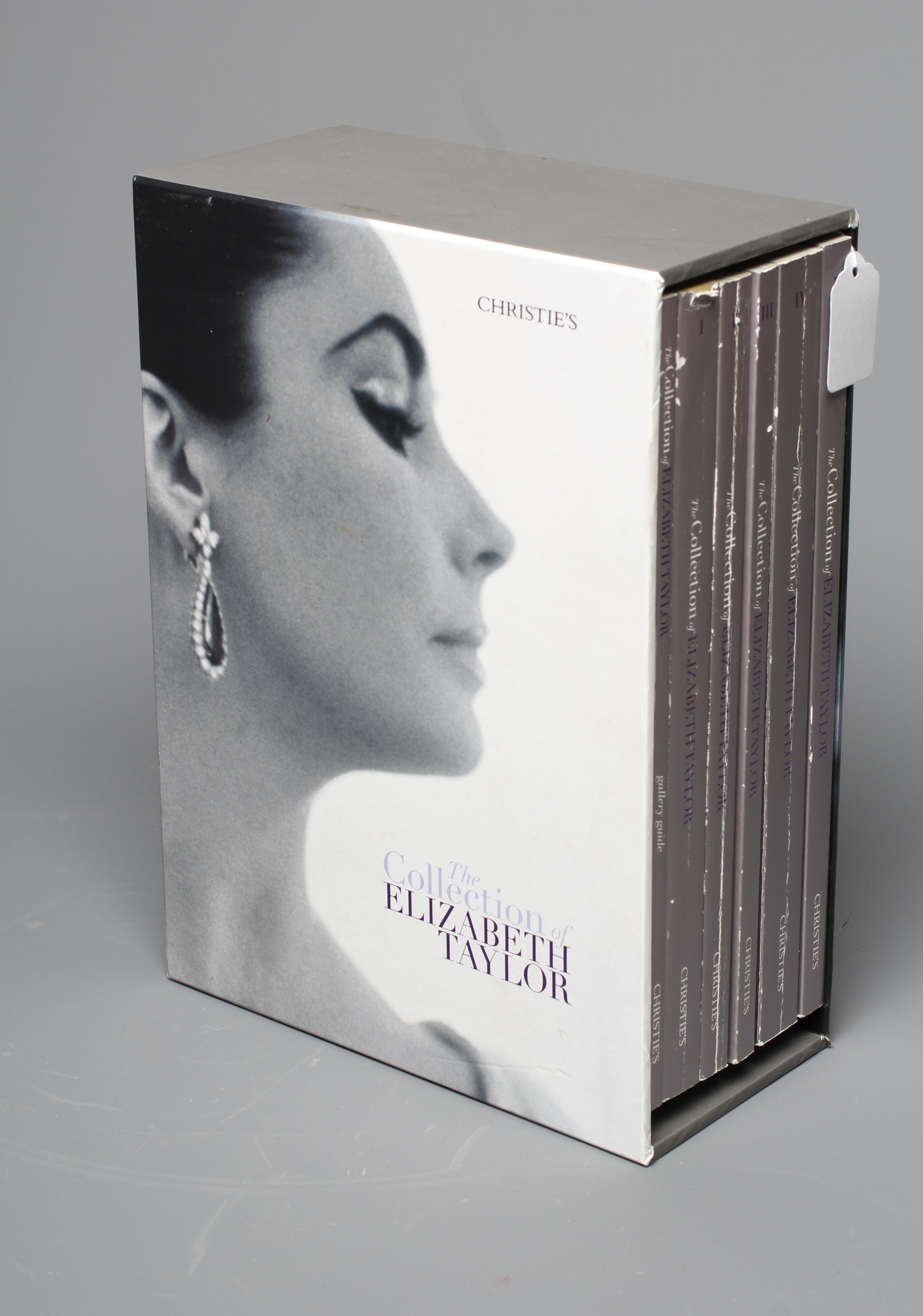 THE COLLECTION OF ELIZABETH TAYLOR CHRISTIE'S AUCTION CATALOGUES from the sale held in New York at Image