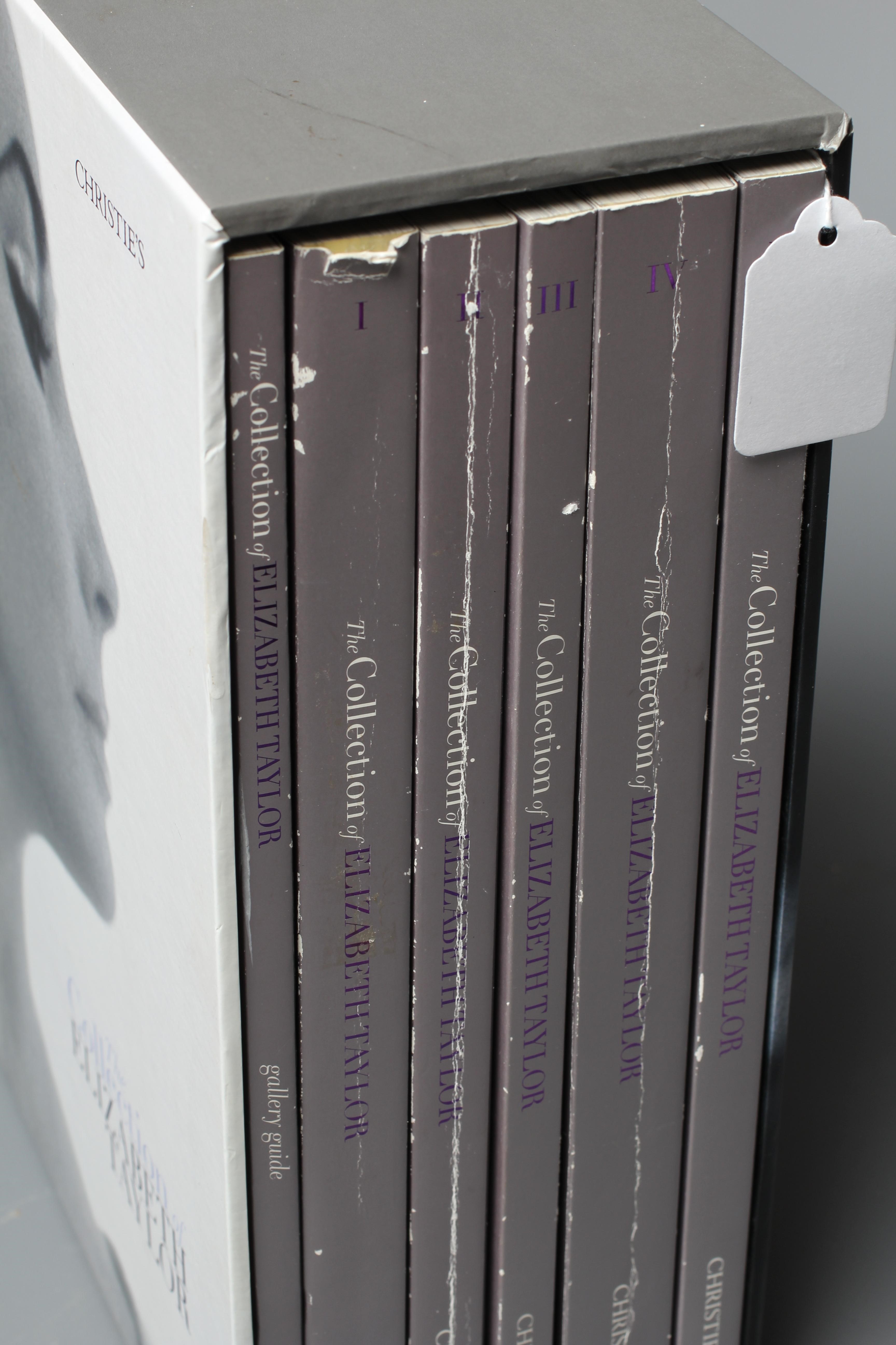 THE COLLECTION OF ELIZABETH TAYLOR CHRISTIE'S AUCTION CATALOGUES from the sale held in New York at Image
