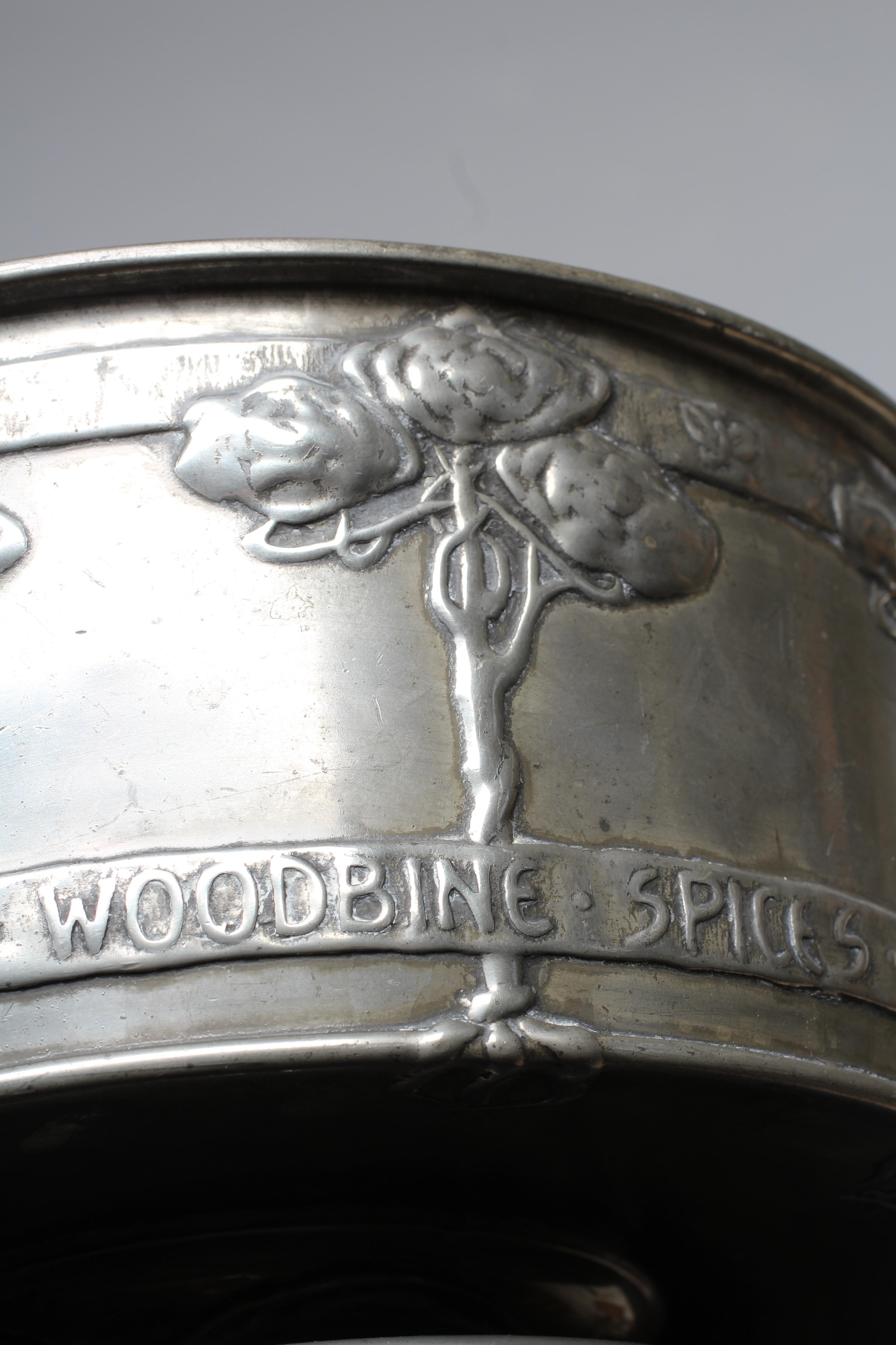 DAVID VEASEY FOR LIBERTY & CO. - A Tudric pewter rosebowl Image