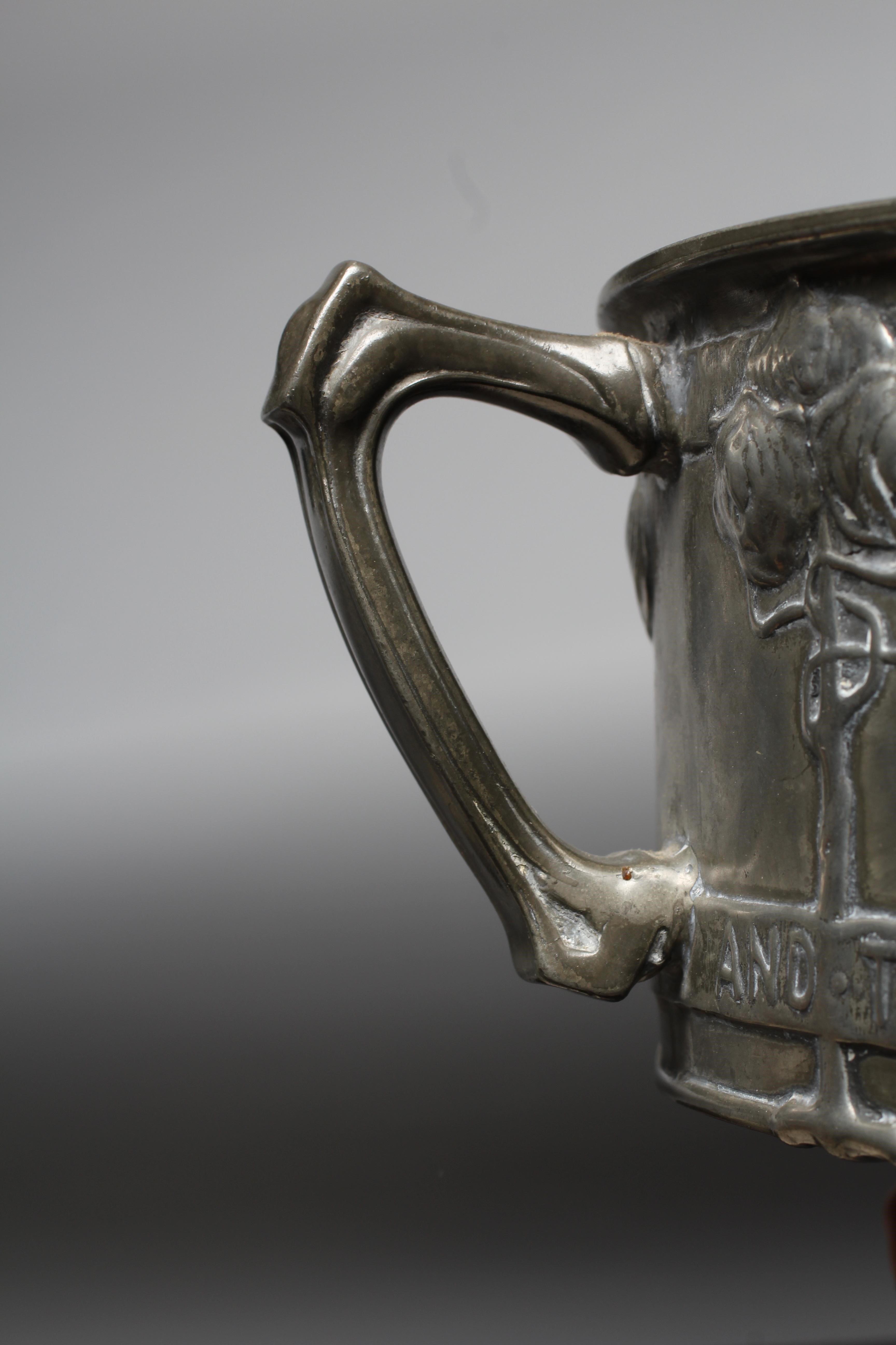 DAVID VEASEY FOR LIBERTY & CO. - A Tudric pewter rosebowl Image