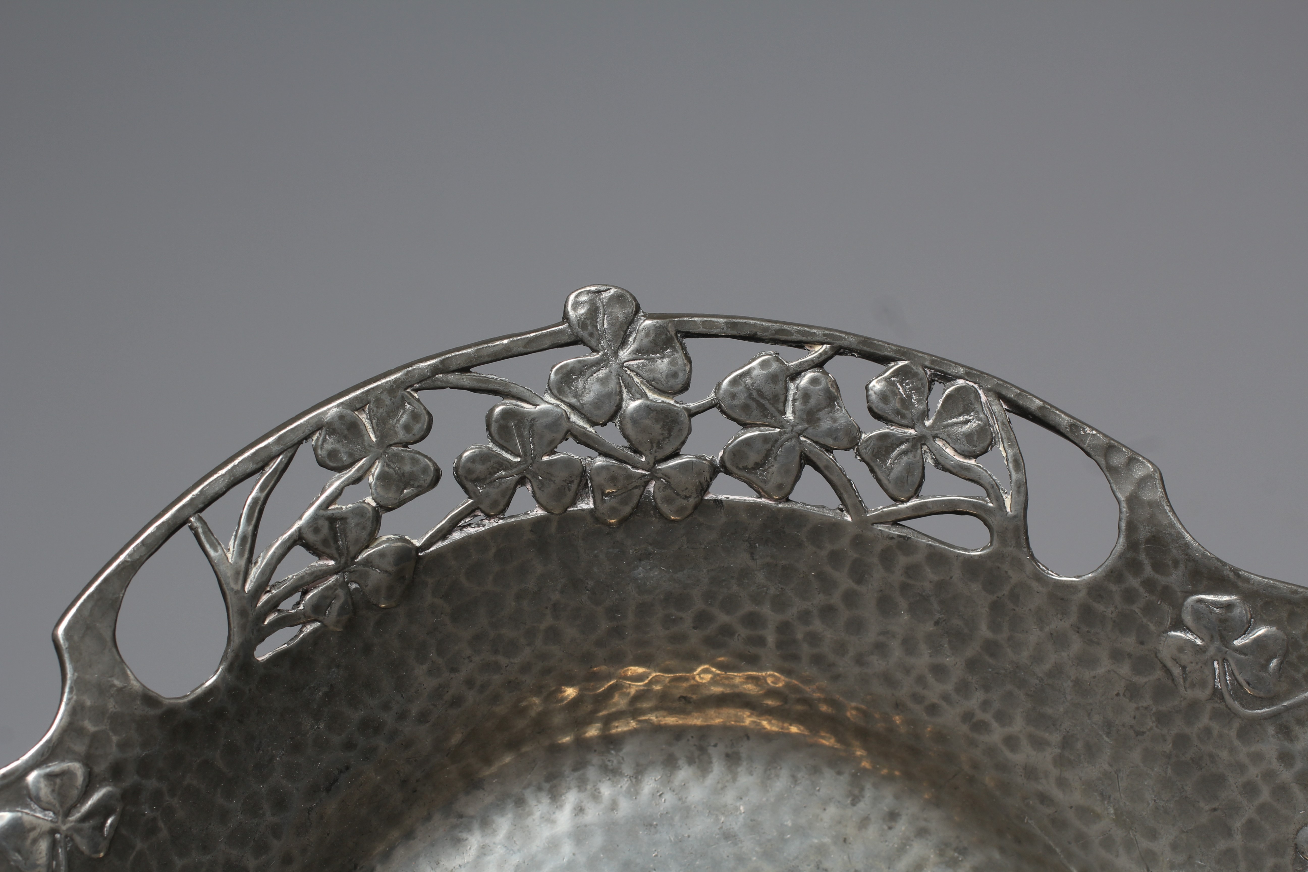 ARCHIBALD KNOX FOR LIBERTY & CO. - An English Pewter tankard of plain cylindrical form Image