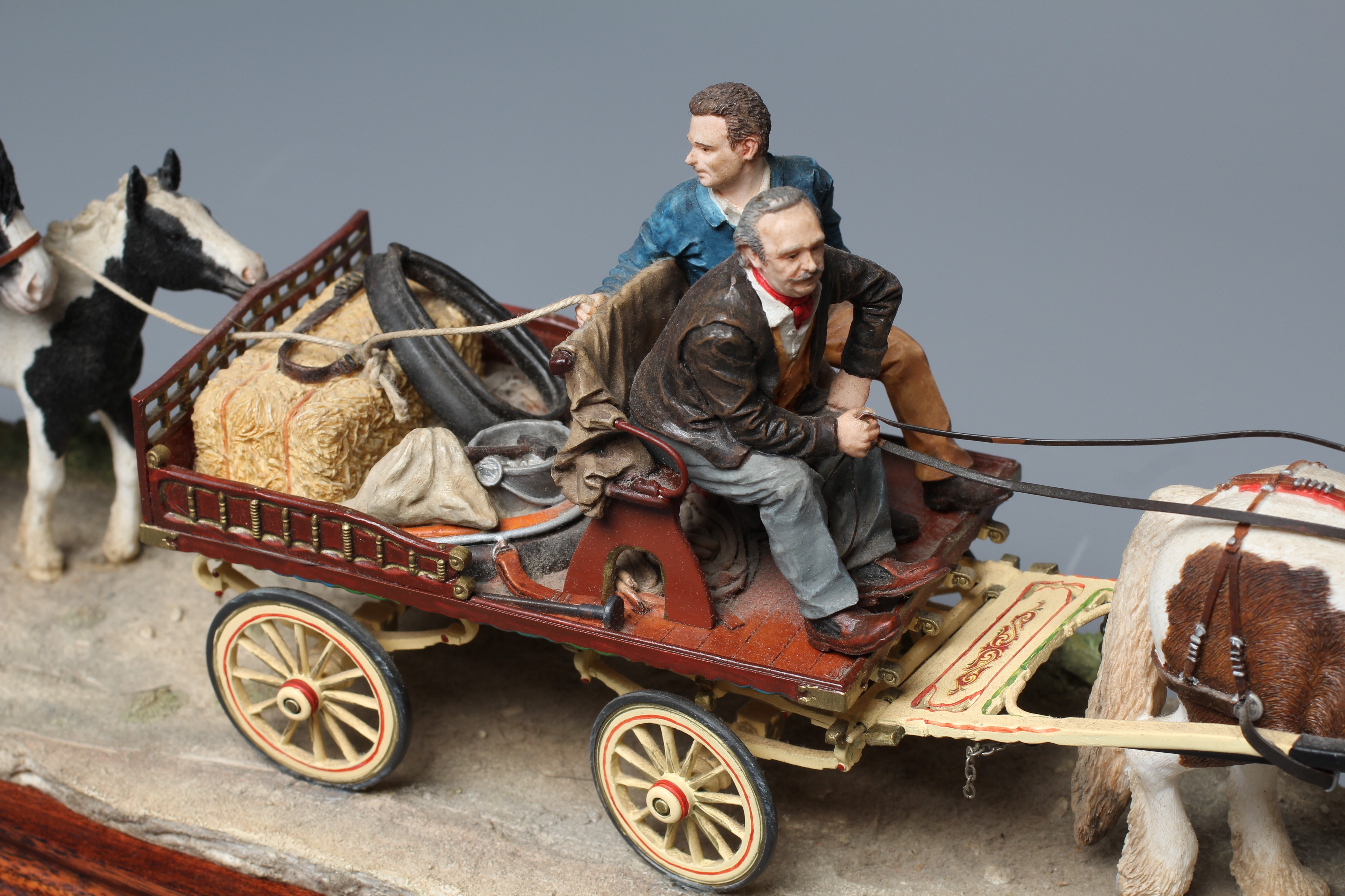 A BORDER FINE ARTS GROUP - 'ALL SET FOR APPLEBY FAIR' model No. B1153, designed by Ray Ayre, number Image