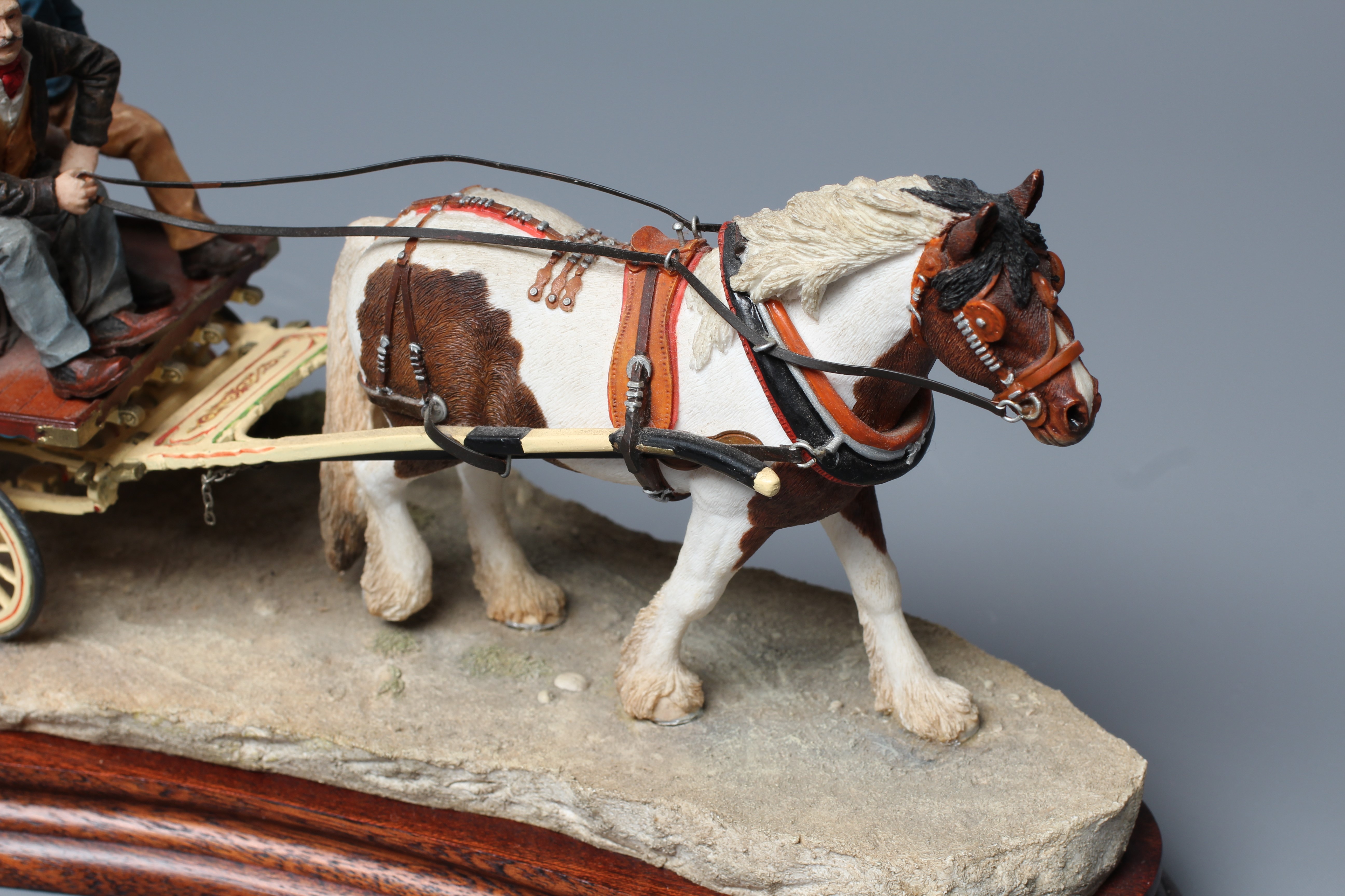 A BORDER FINE ARTS GROUP - 'ALL SET FOR APPLEBY FAIR' model No. B1153, designed by Ray Ayre, number Image