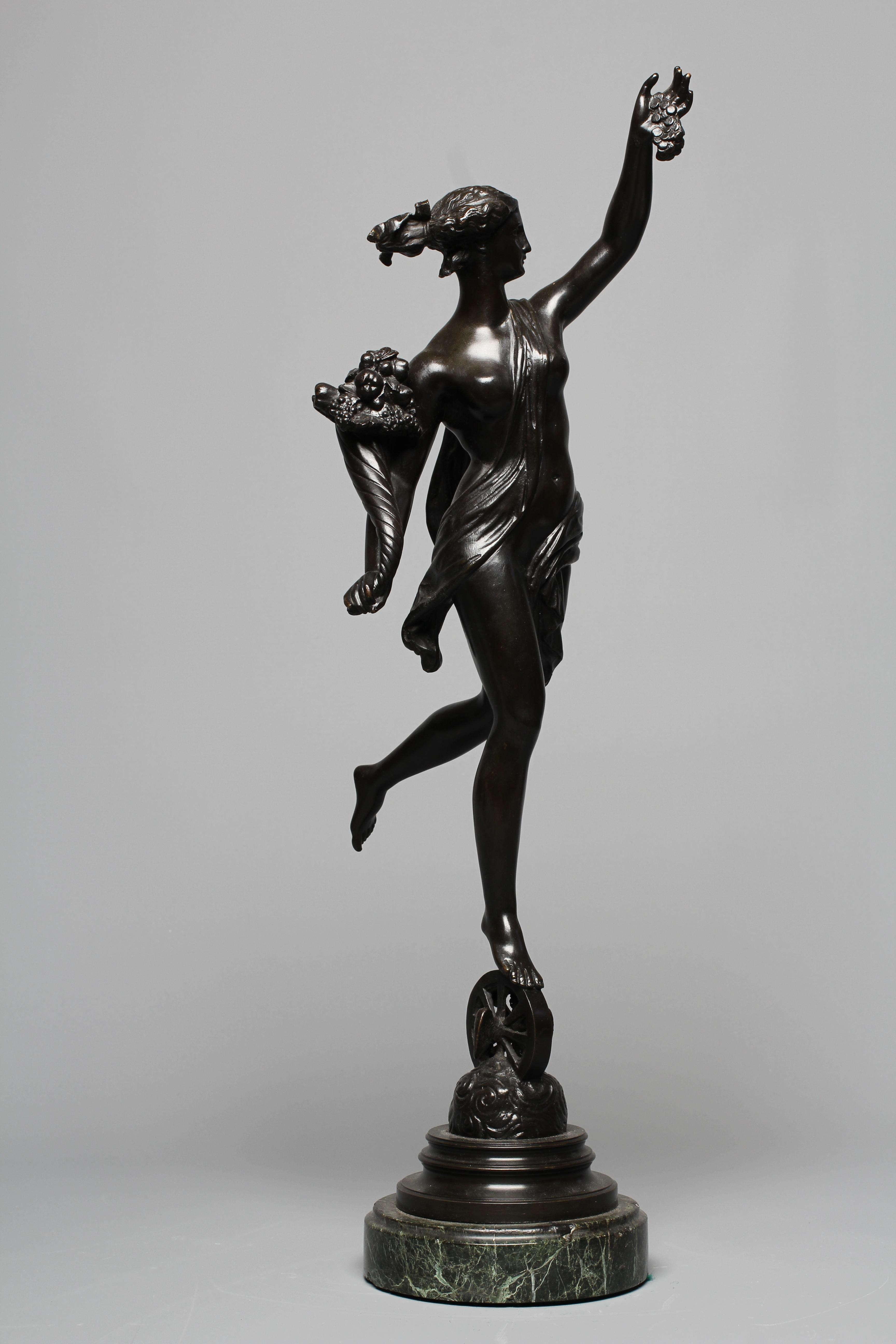 AFTER LOUIS ANTOINE GUILLAUME FULCONIS (1818-1873), 'La Fortuna', late 19th century French, Image