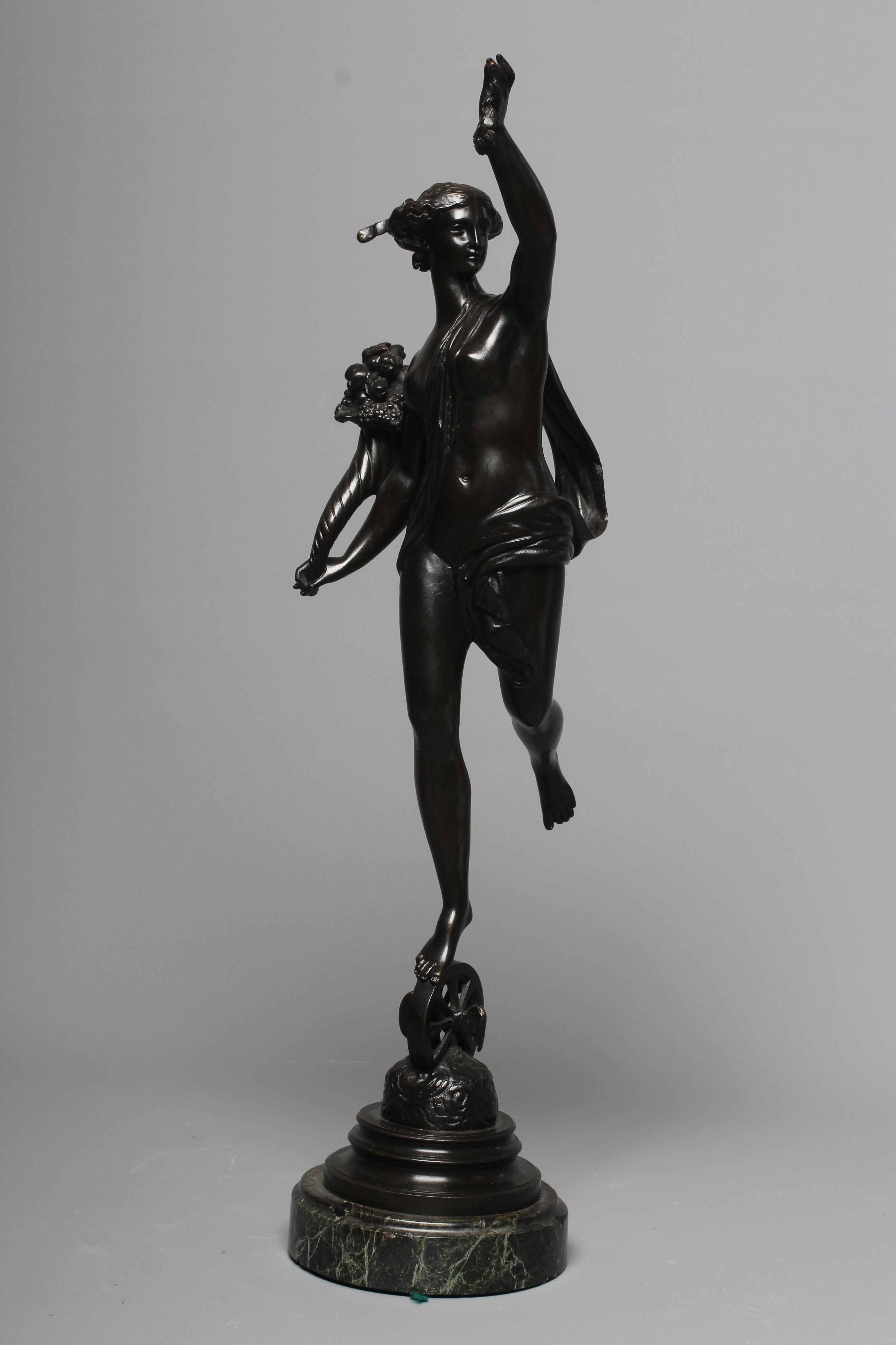 AFTER LOUIS ANTOINE GUILLAUME FULCONIS (1818-1873), 'La Fortuna', late 19th century French, Image