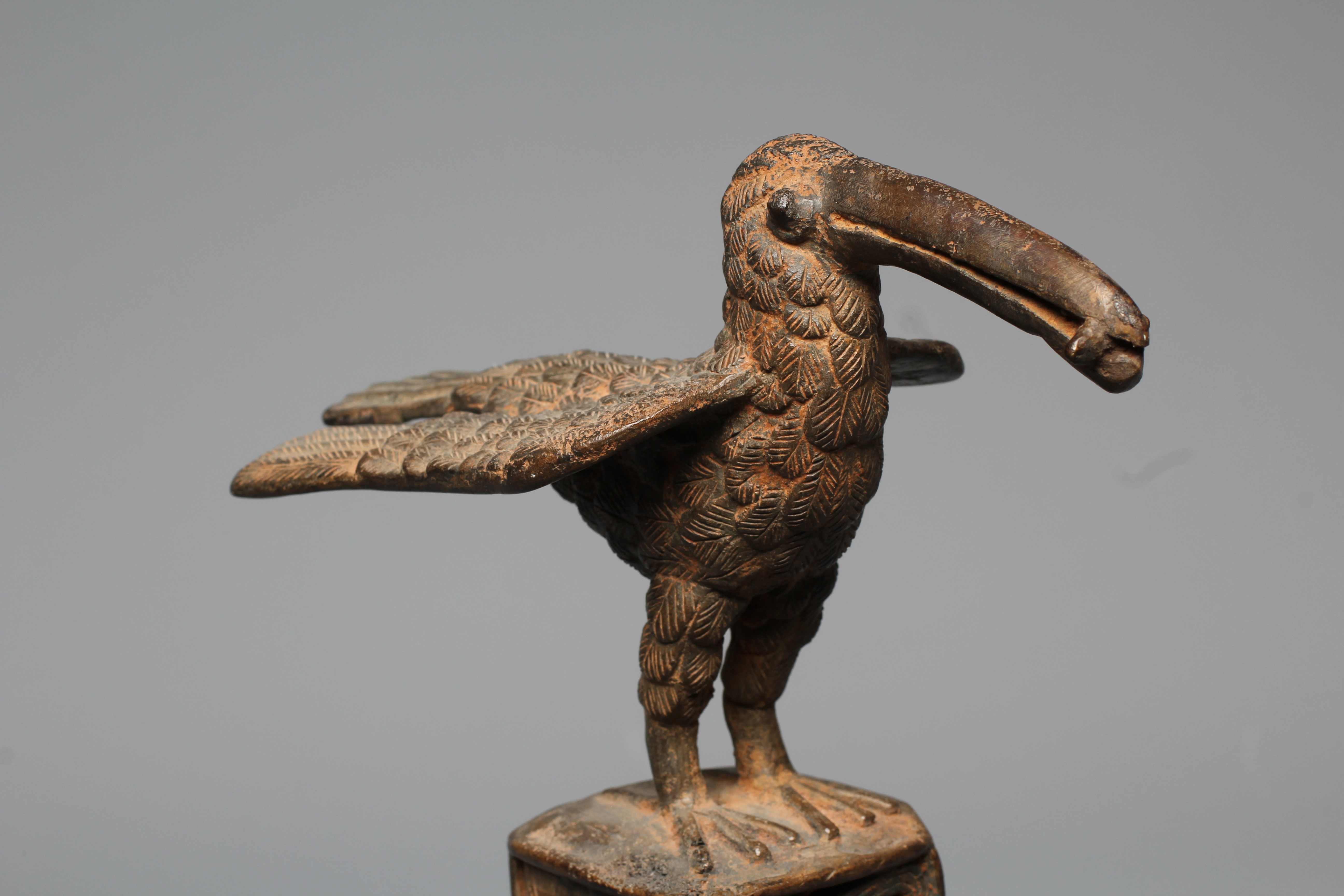 A BENIN BRASS IDIOPHONE Image
