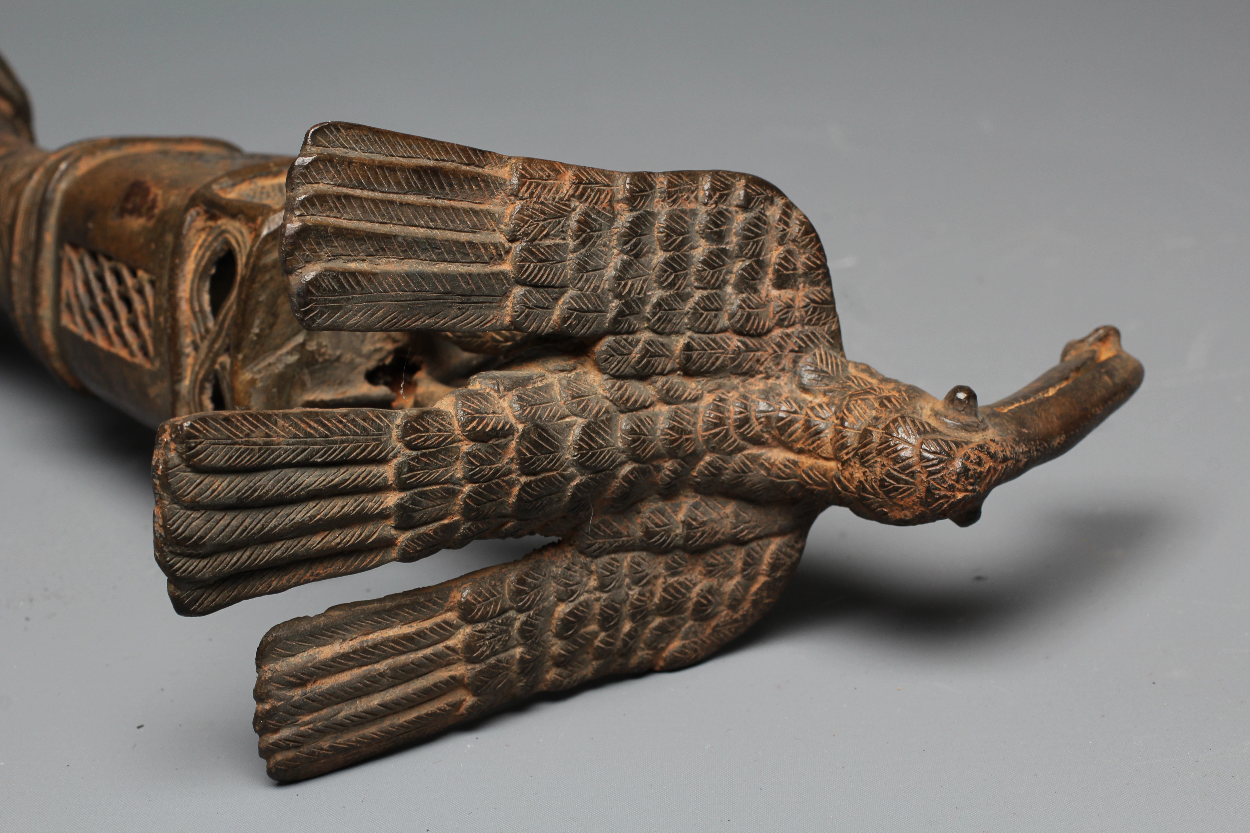 A BENIN BRASS IDIOPHONE Image