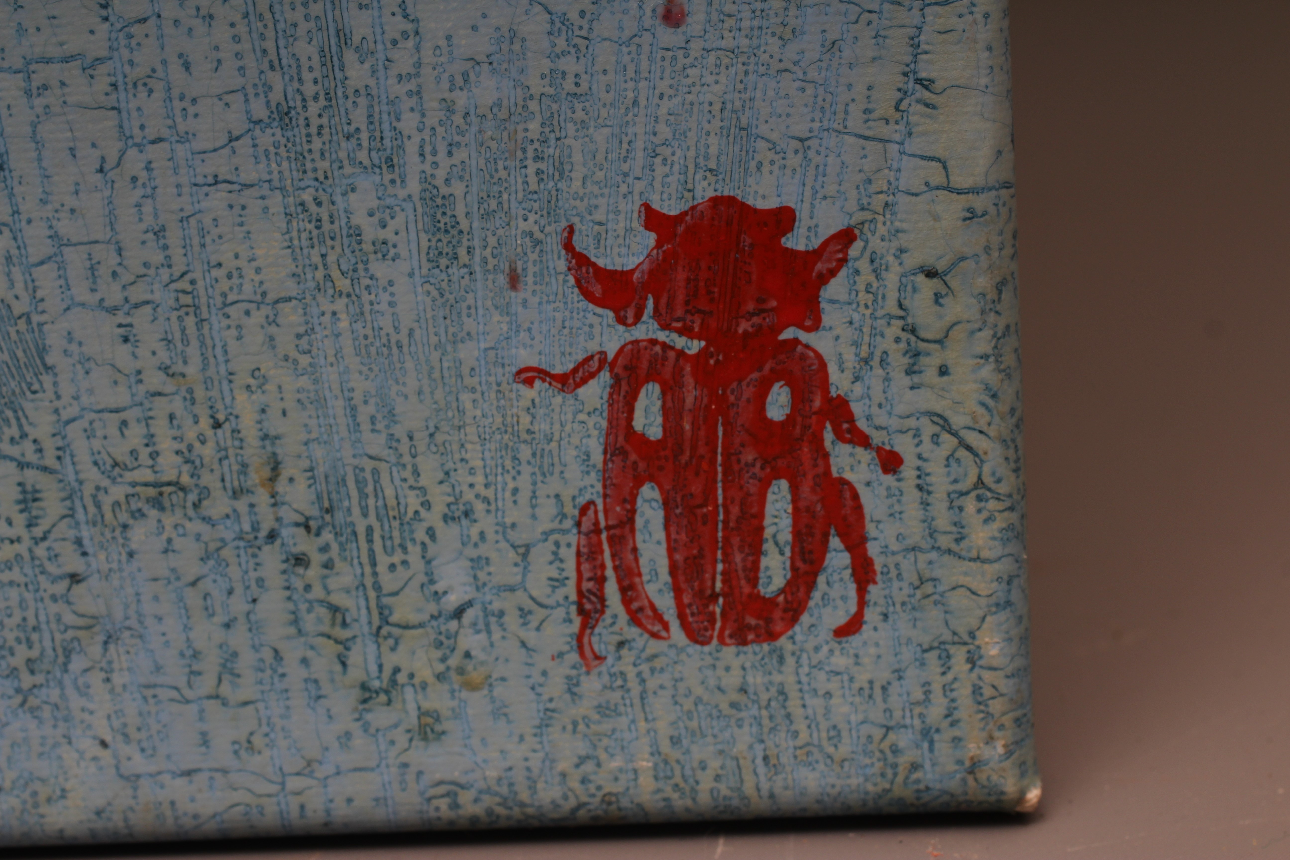 ADAM BRICUSSE (B.1964) Beetle, signed with monogram lower right, inscribed verso 'To Mell, with love Image