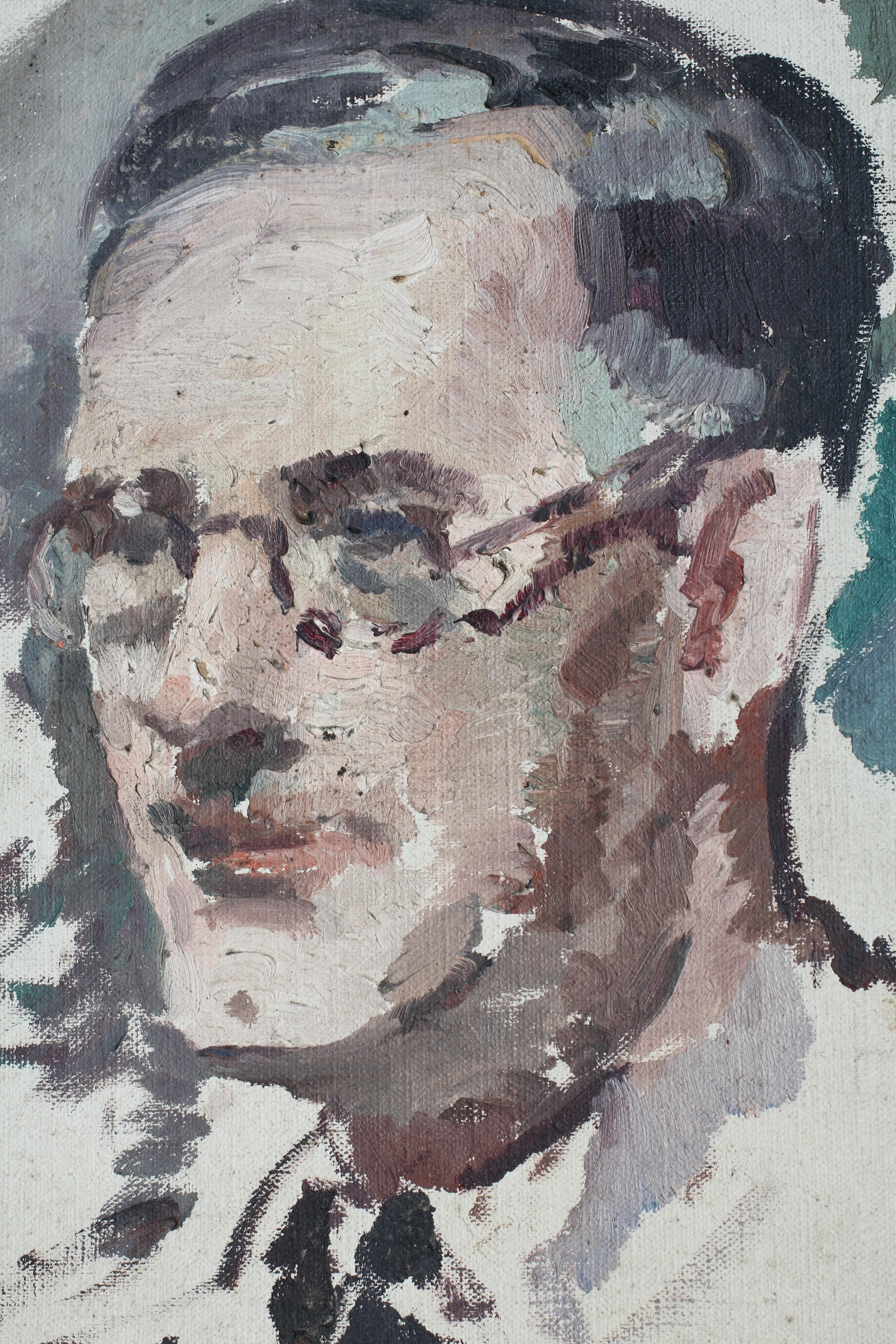 BRITISH SCHOOL (Early 20th Century) Portrait Sketches of a Gentleman, head and shoulders, wearing Image