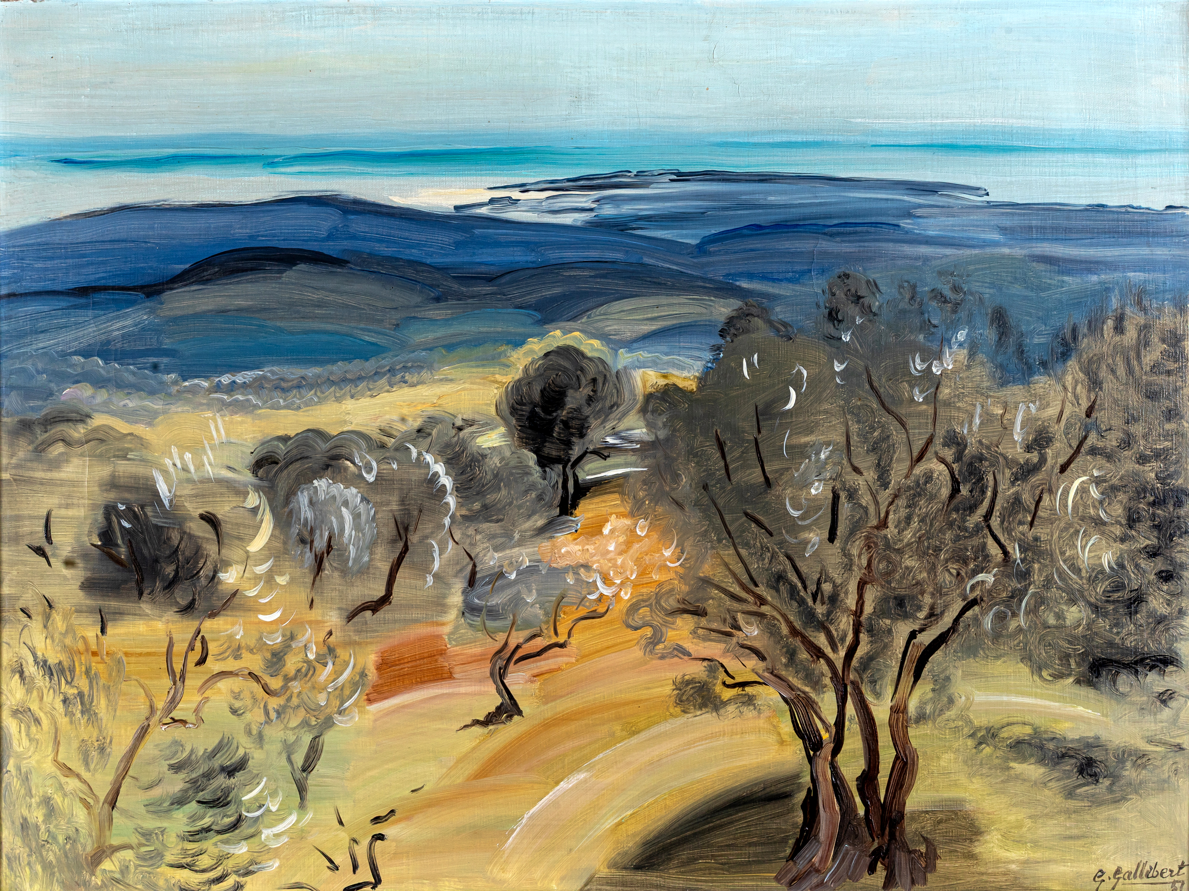 GENEVIEVE GALLIBERT (1888-1978) Le Cap D'Antibes Image