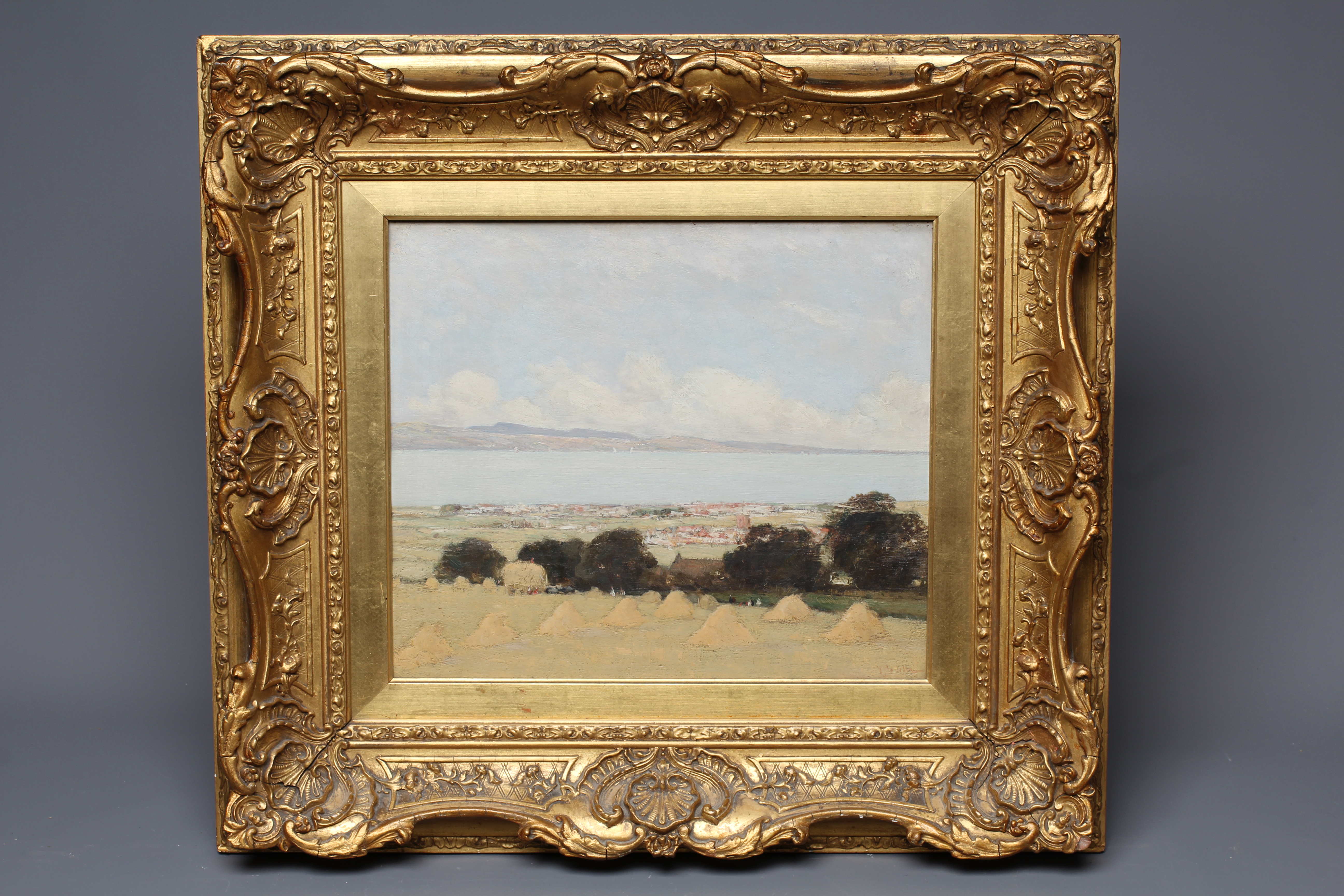 JOSEPH VICKERS DEVILLE (1856-1925) Fylde Estuary, Lancashire, signed lower right and inscribed Image