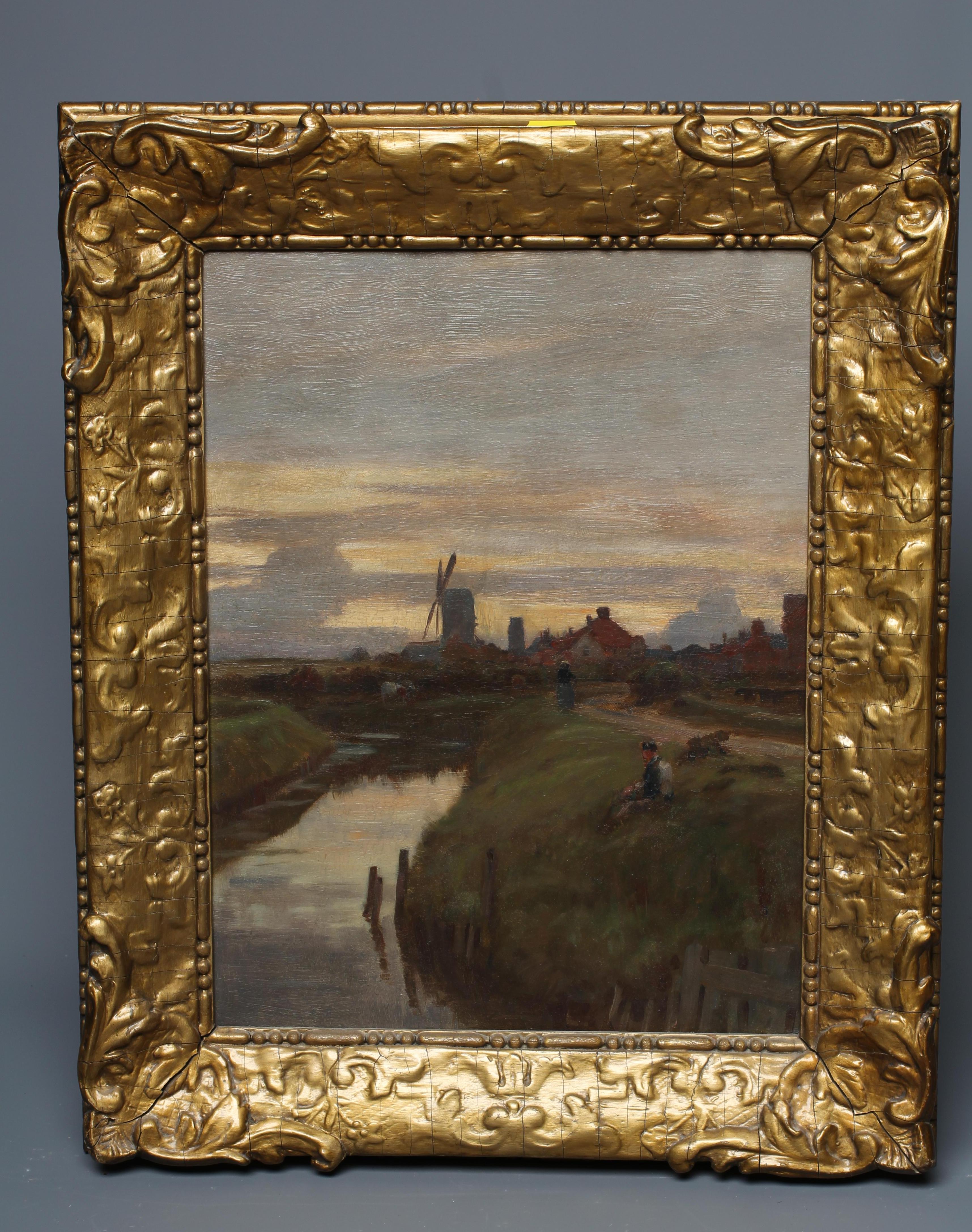 ATTRIBUTED TO SIR ERNEST ALBERT WATERLOW RA PRWS (1850-1919) Image