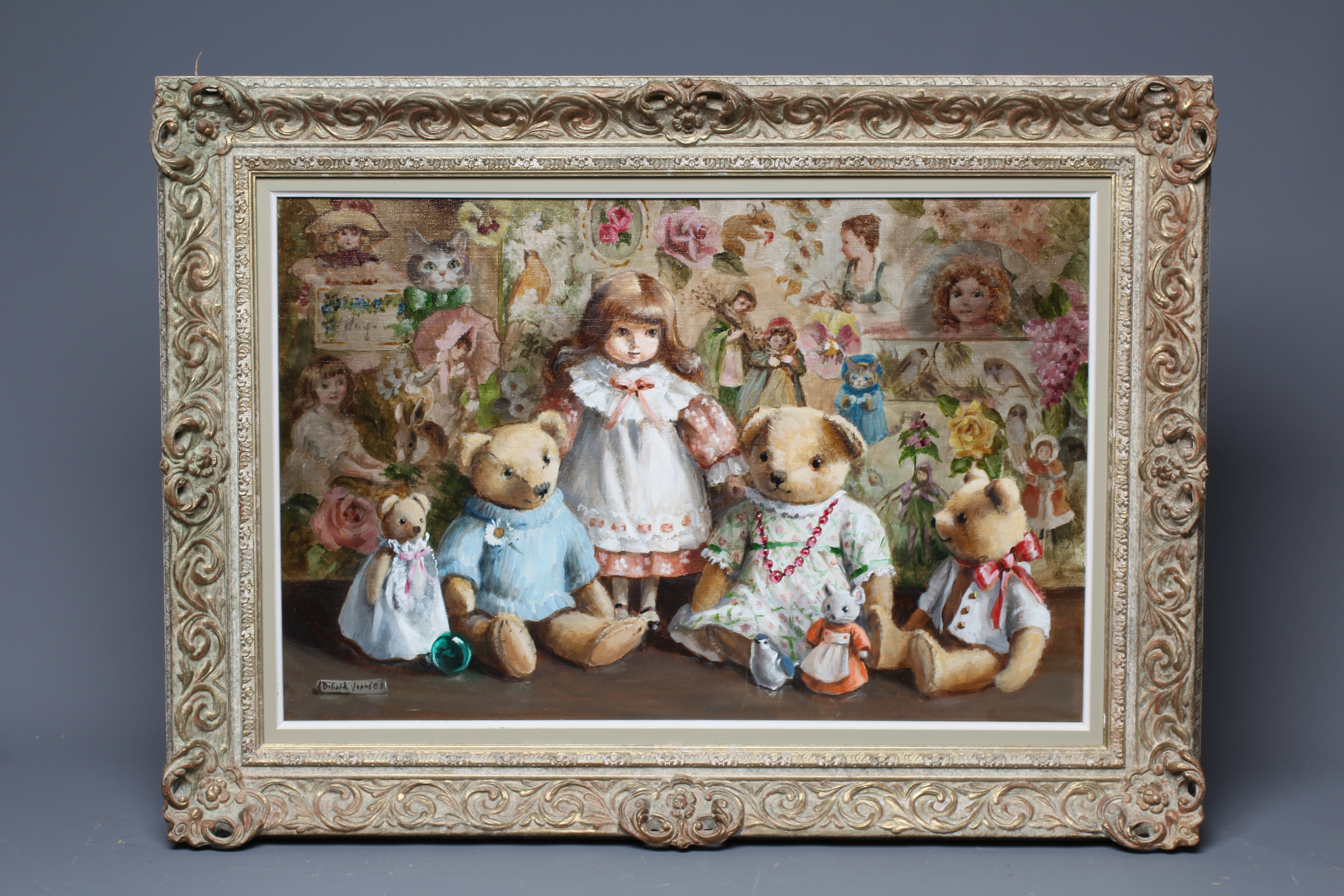 DEBORAH JONES (1921-2012) The Nursery Wallpaper, signed lower left, The Alexander Gallery label Image