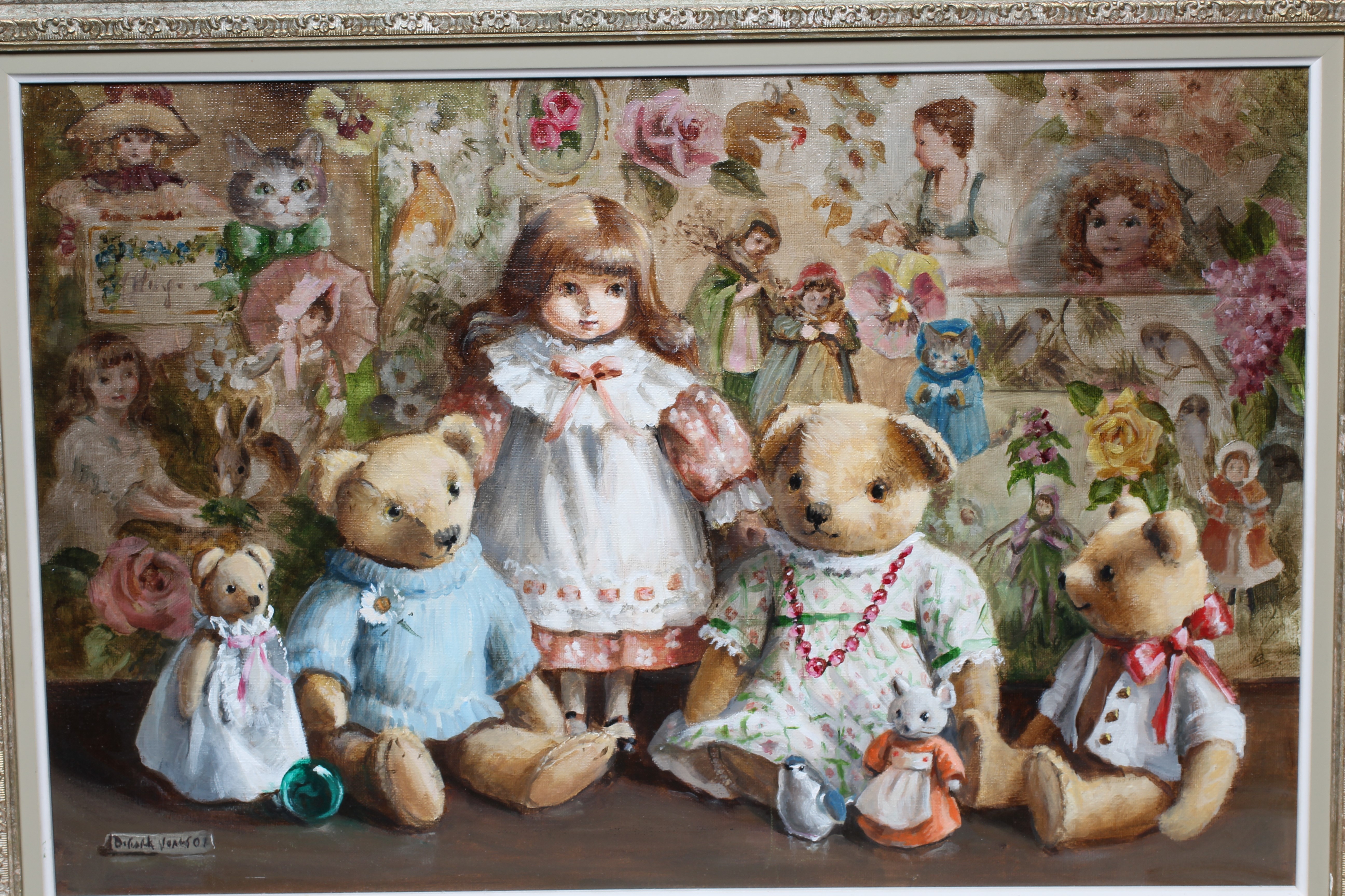 DEBORAH JONES (1921-2012) The Nursery Wallpaper, signed lower left, The Alexander Gallery label Image