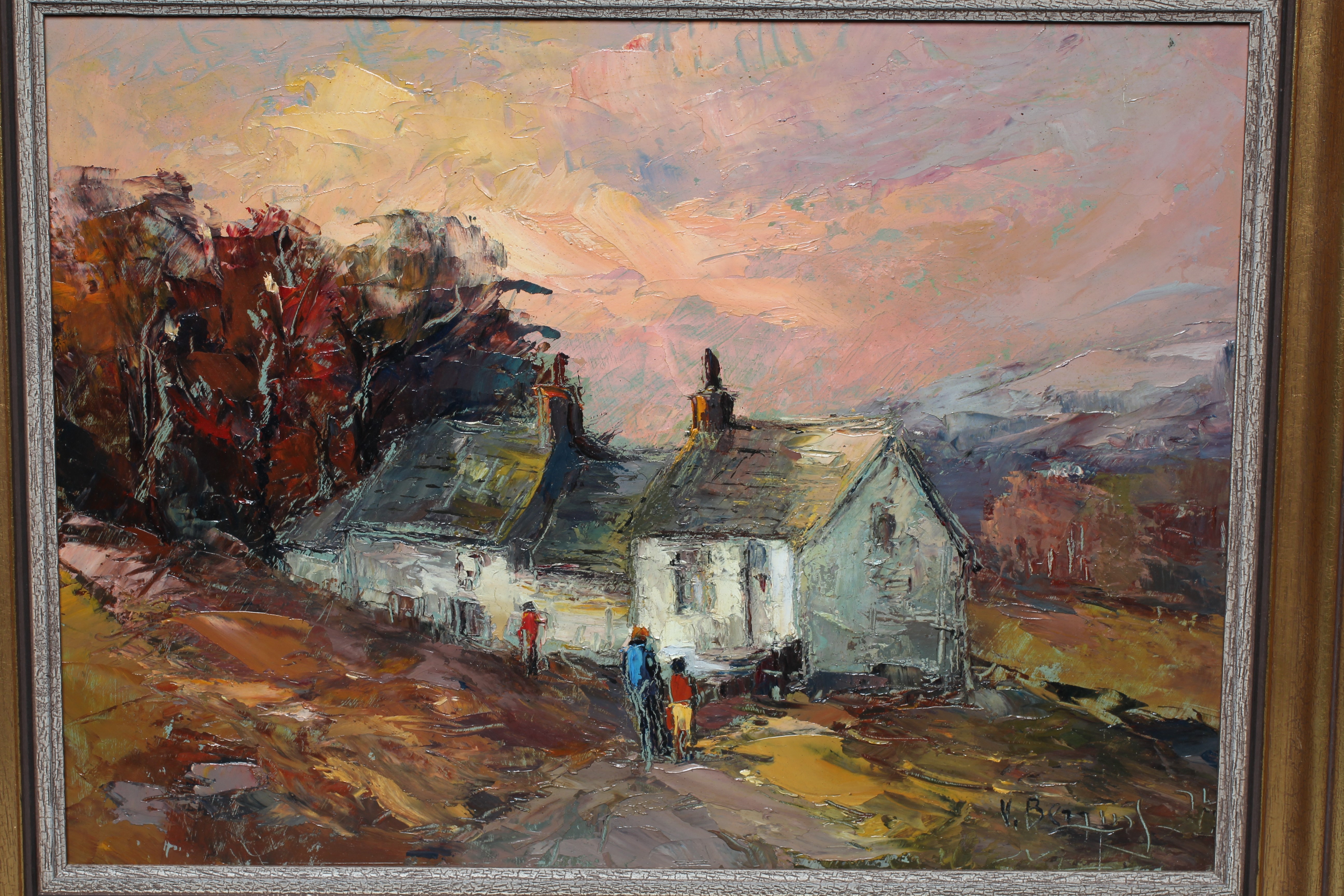 VALTER BERZINS (1925-2009) White Wells, Ilkley Moor, signed lower right, inscribed verso with title, Image
