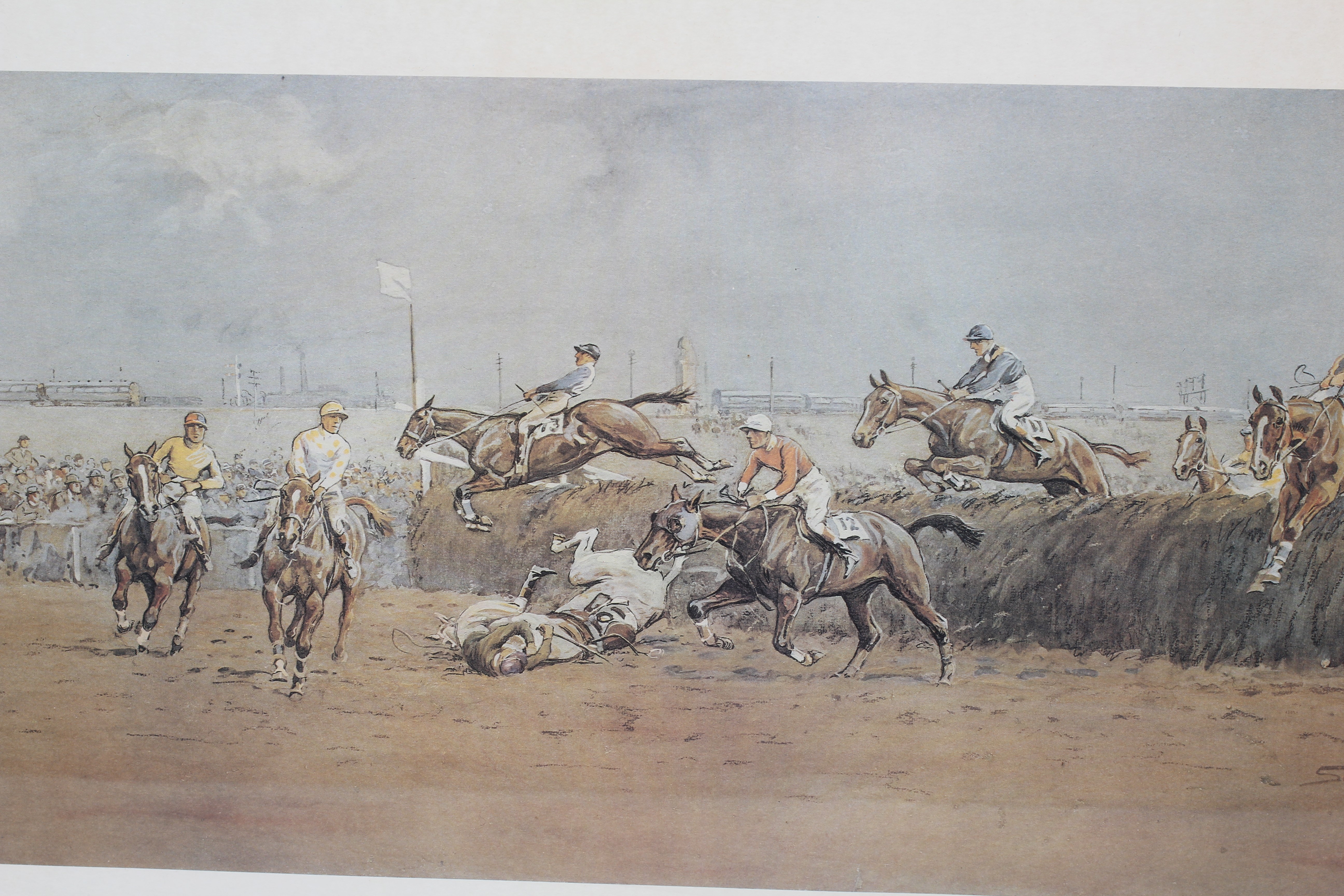 CHARLES JOHNSON PAYNE (1884-1967) The Grand National Image
