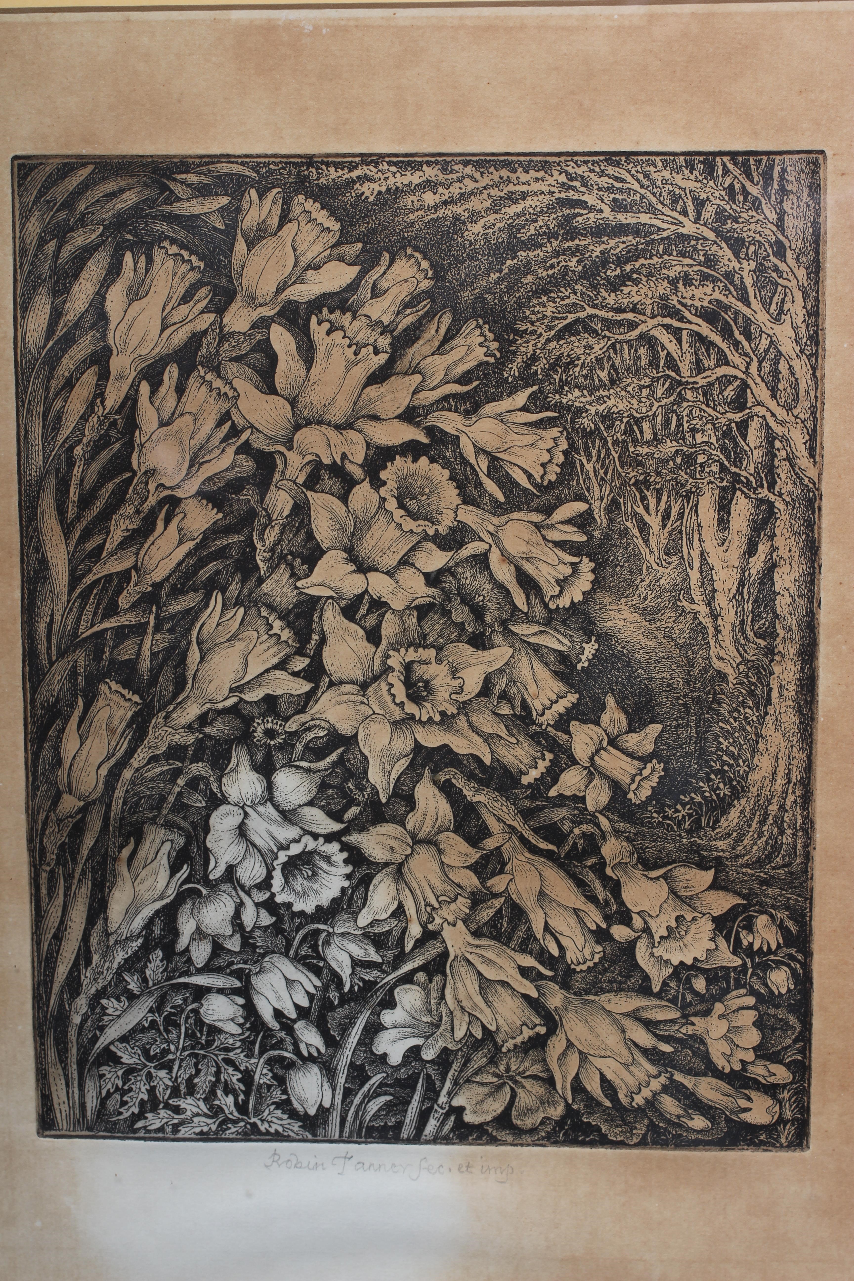 ROBIN TANNER (1904-1988) March, signed 'Robin Tanner, fec et imp', inscribed with title in the Image