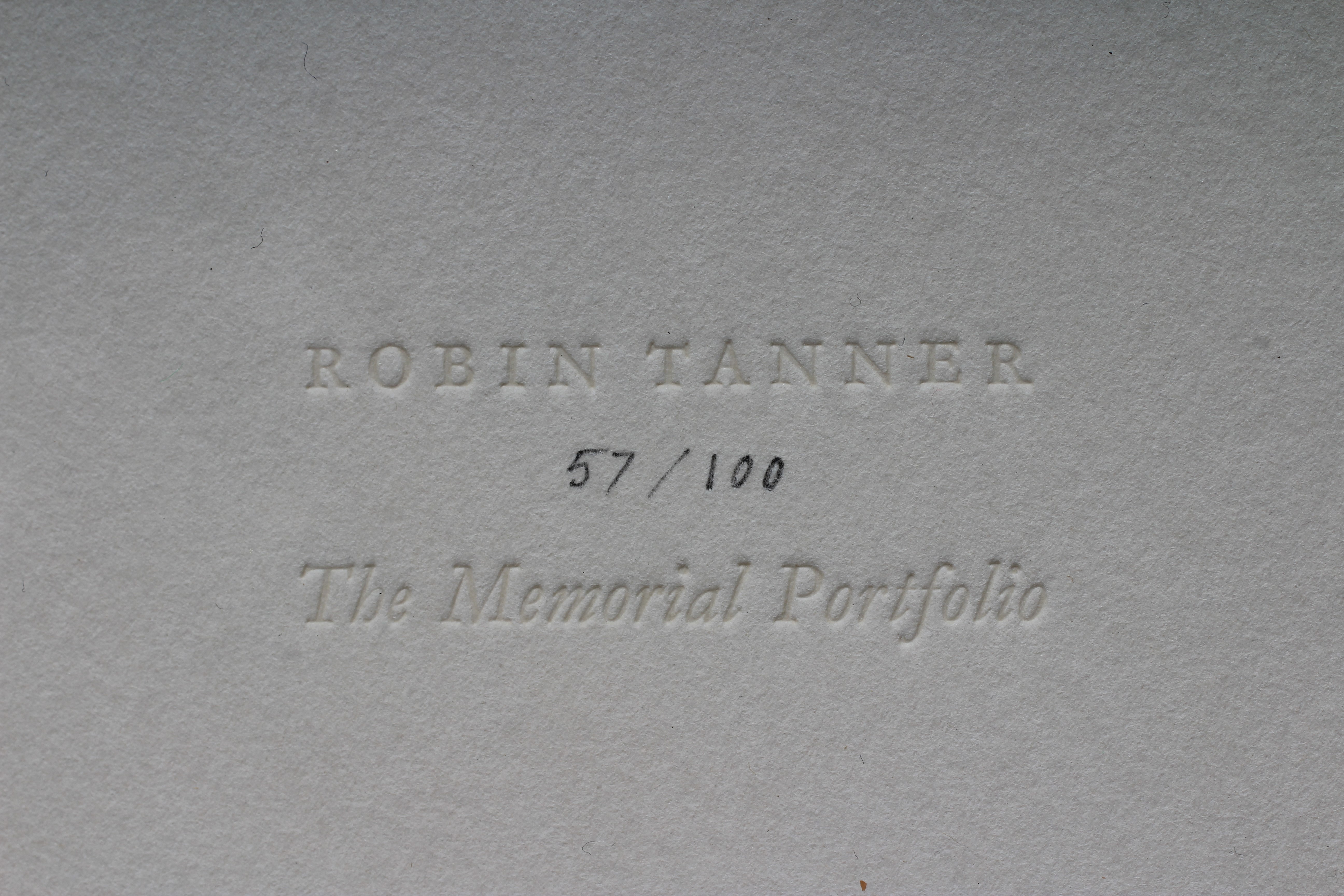 ROBIN TANNER (1904-1988) Weeds - The Memorial Portfolio, incised stamp numbered 57/100 lower right, Image