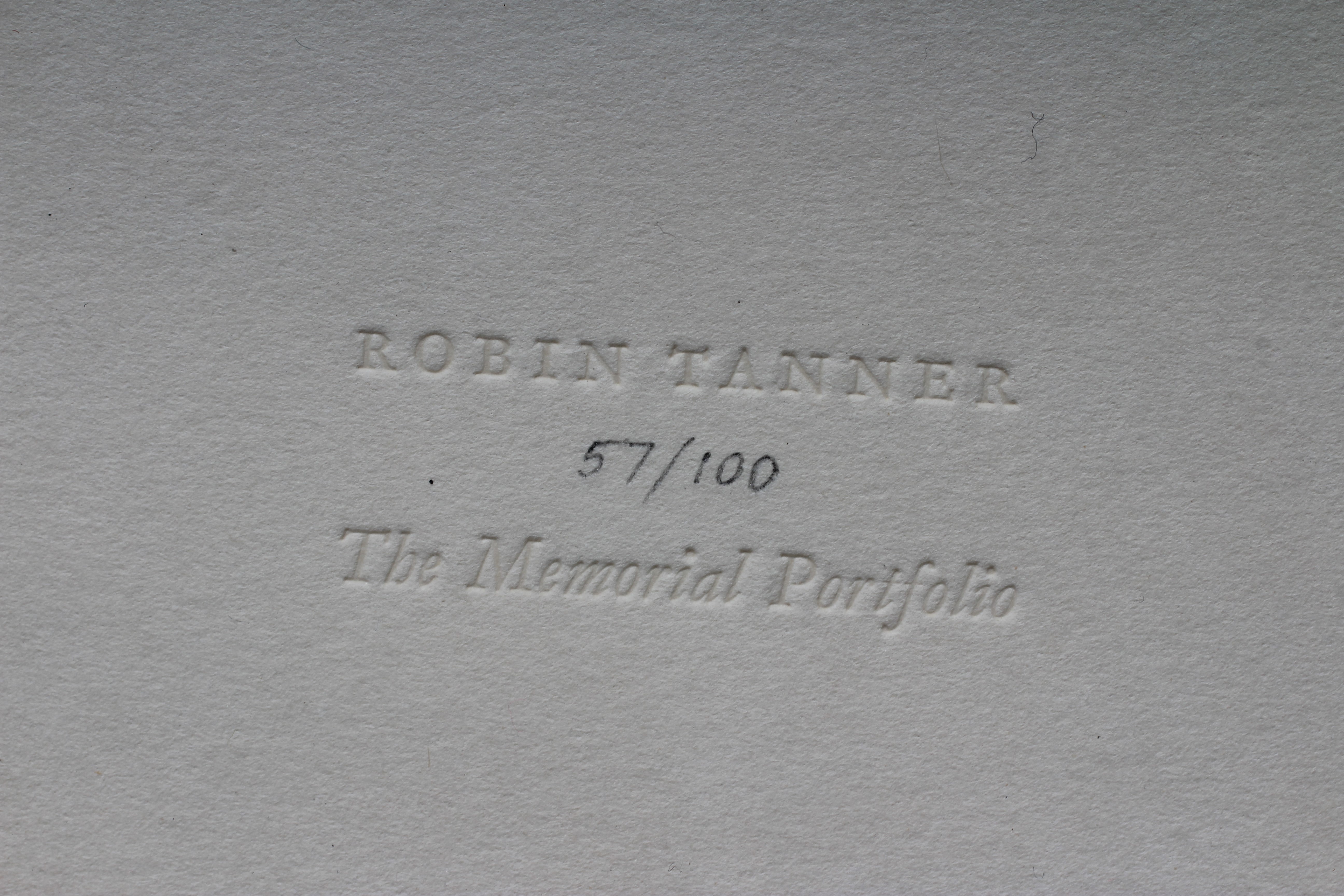 ROBIN TANNER (1904-1988) Wren and Primroses, incised stamp numbered 57/100 lower right, etching, 3 Image