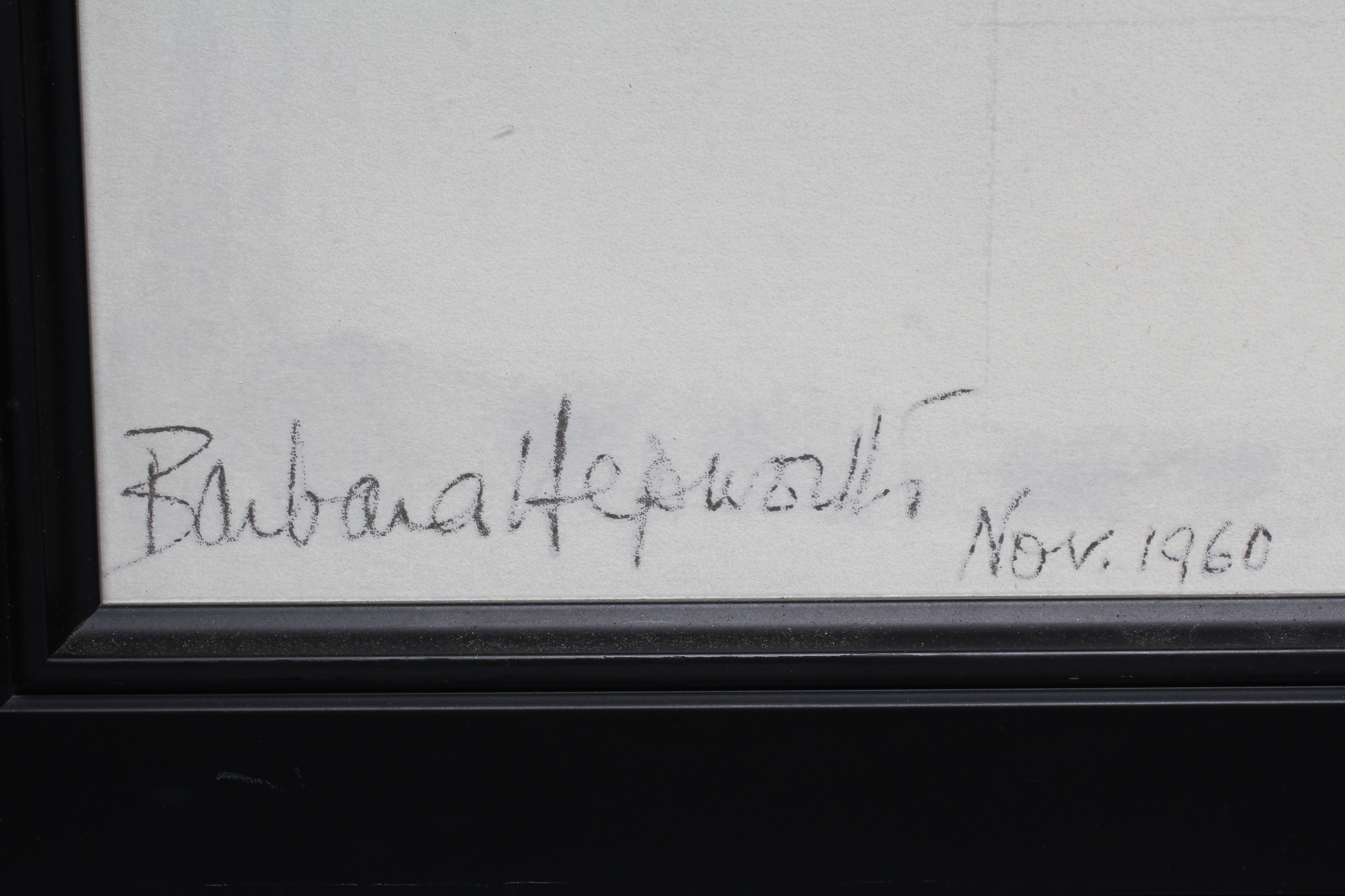 After Barbara Hepworth (1903-1975) Spiral, signed in the plate lower left 'Barbara Hepworth Nov Image
